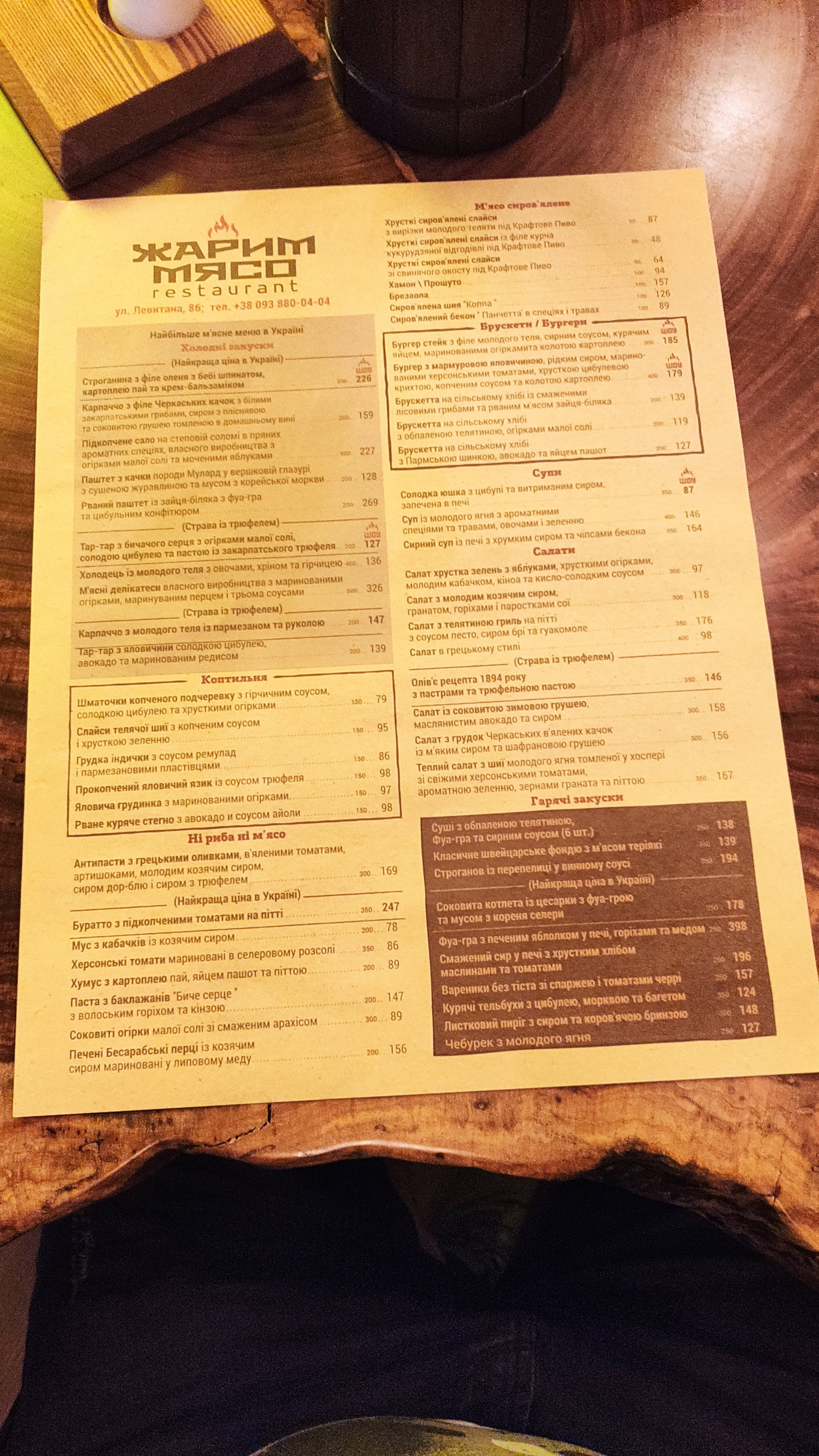 ЖАРиМЯСО menu 6