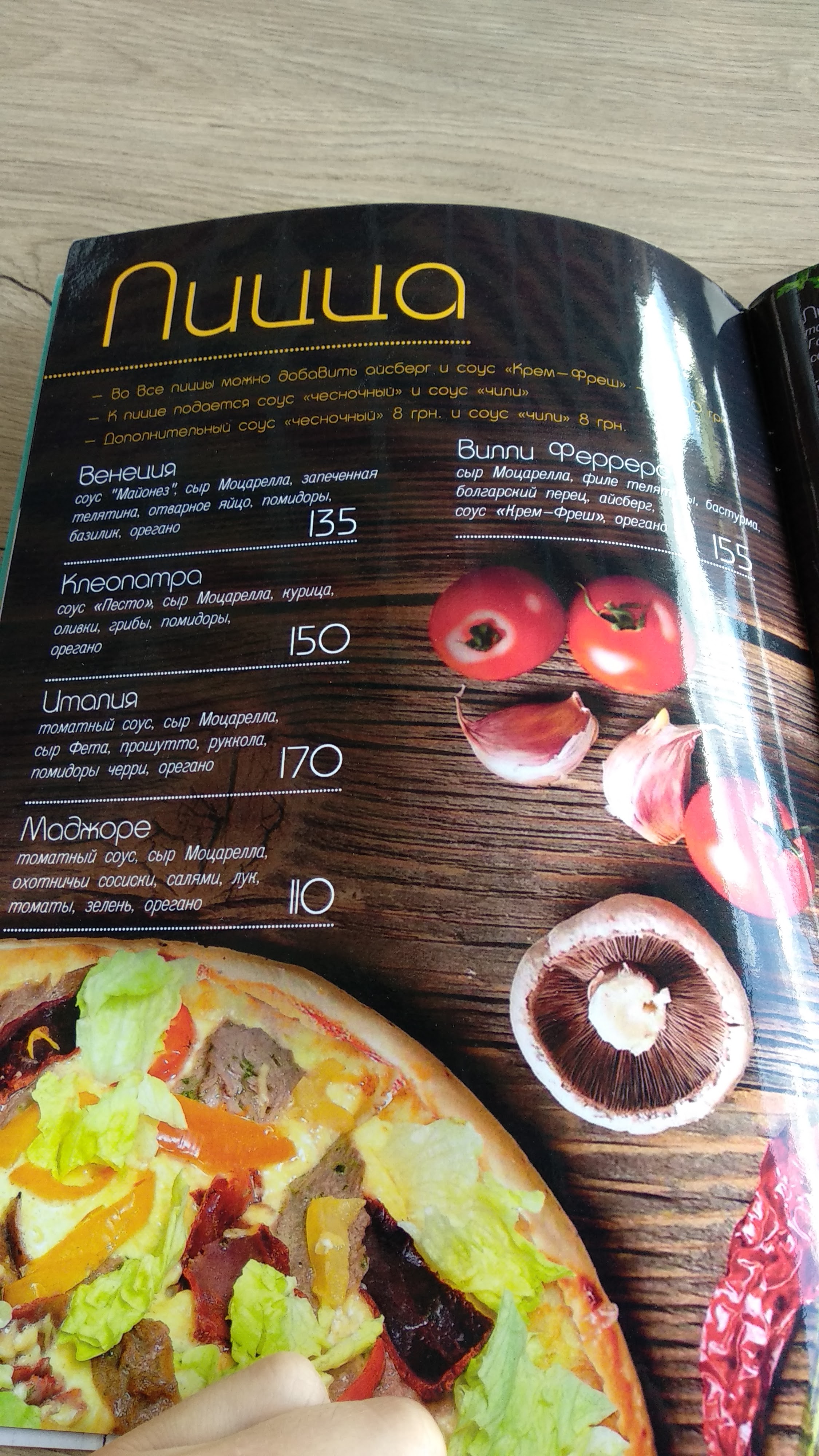 Fontan menu 6