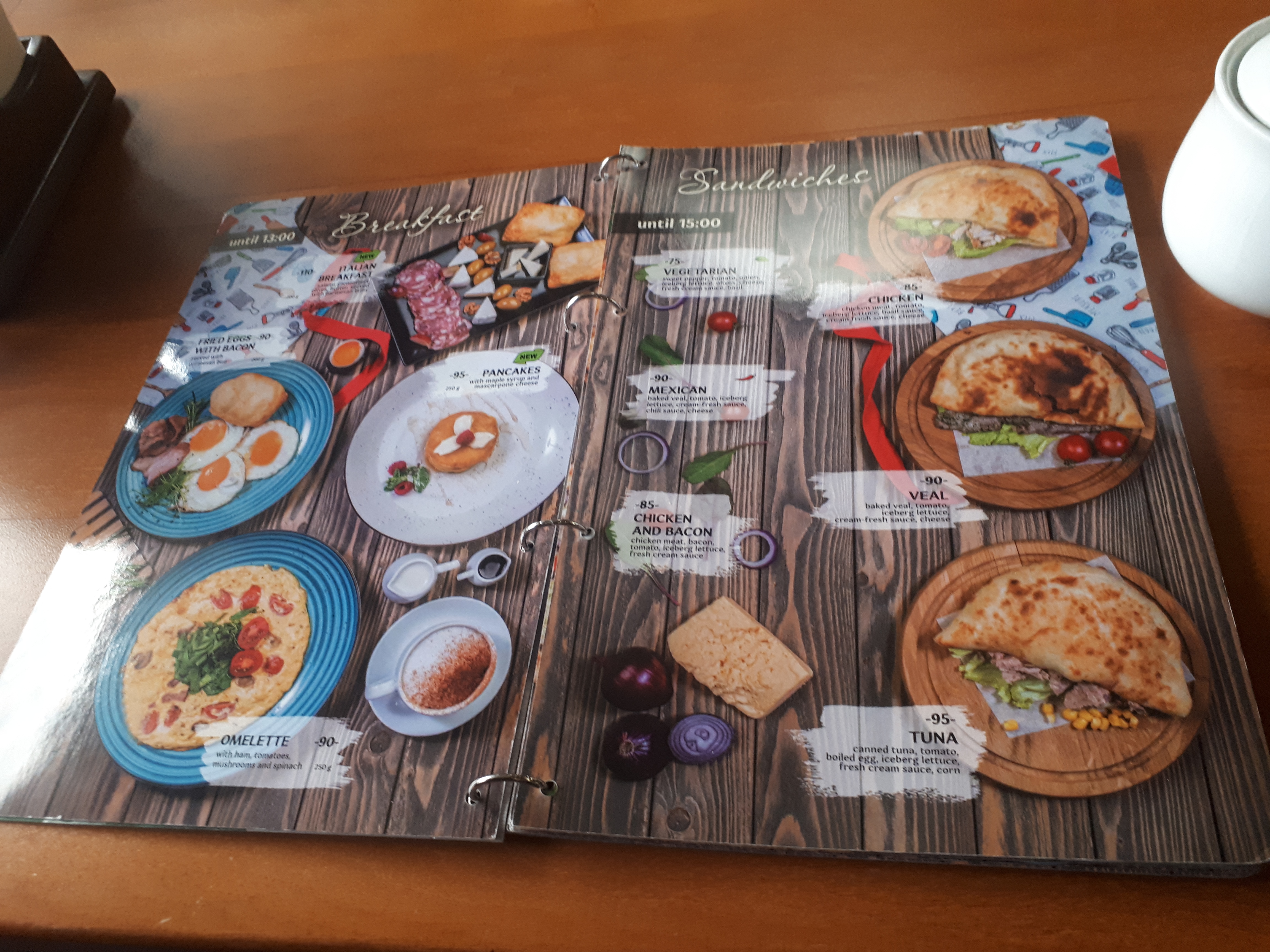 Italian Quarter menu 4