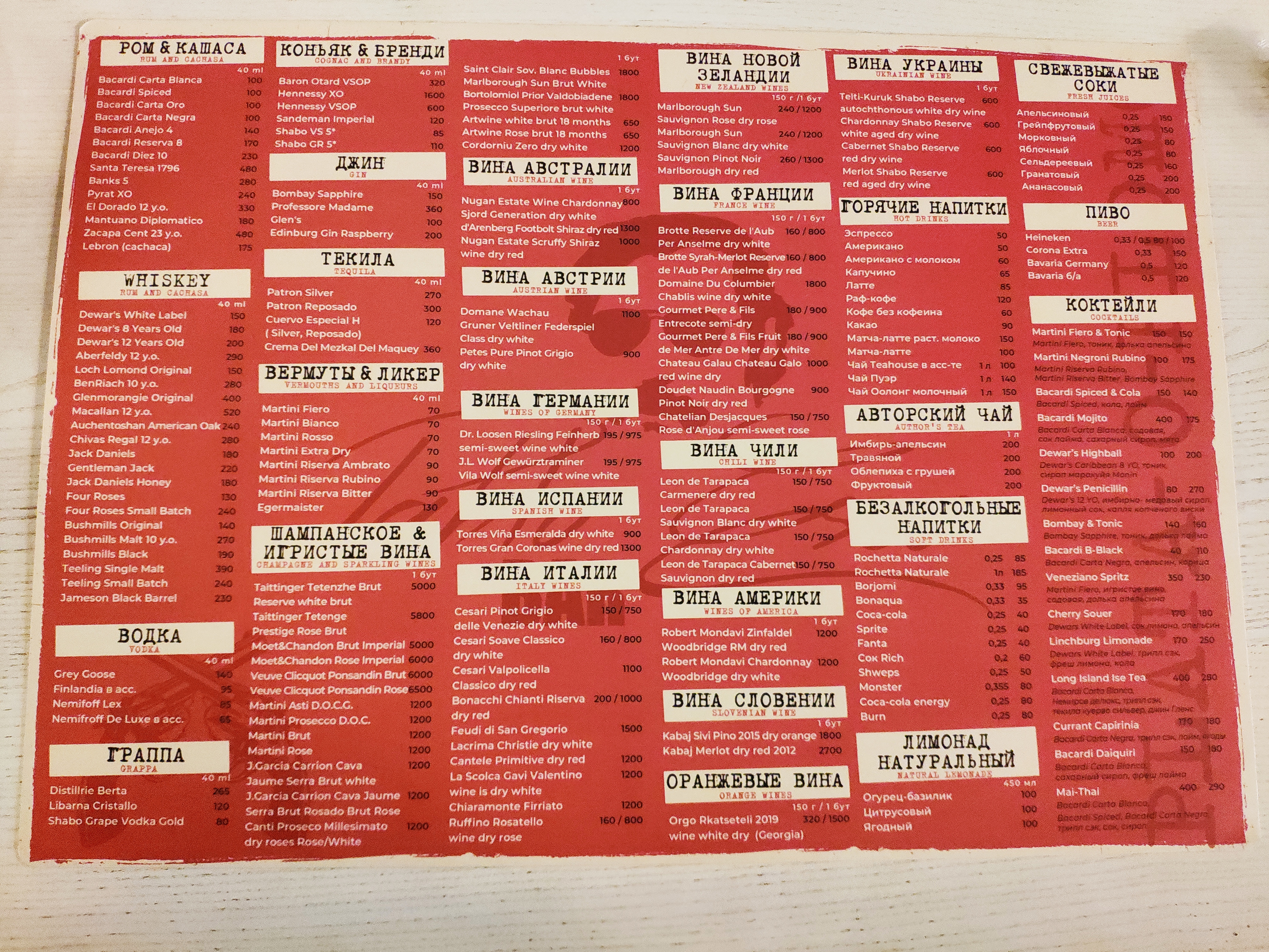 Solo menu 4