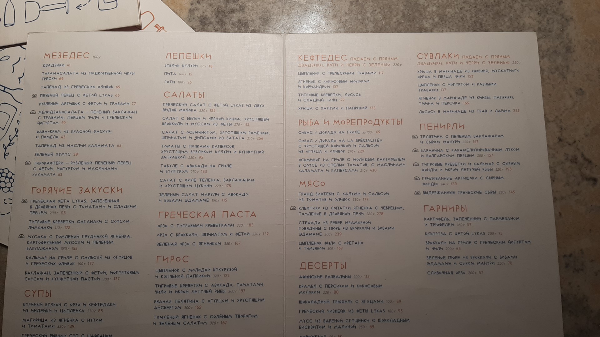 Mekhana menu 8