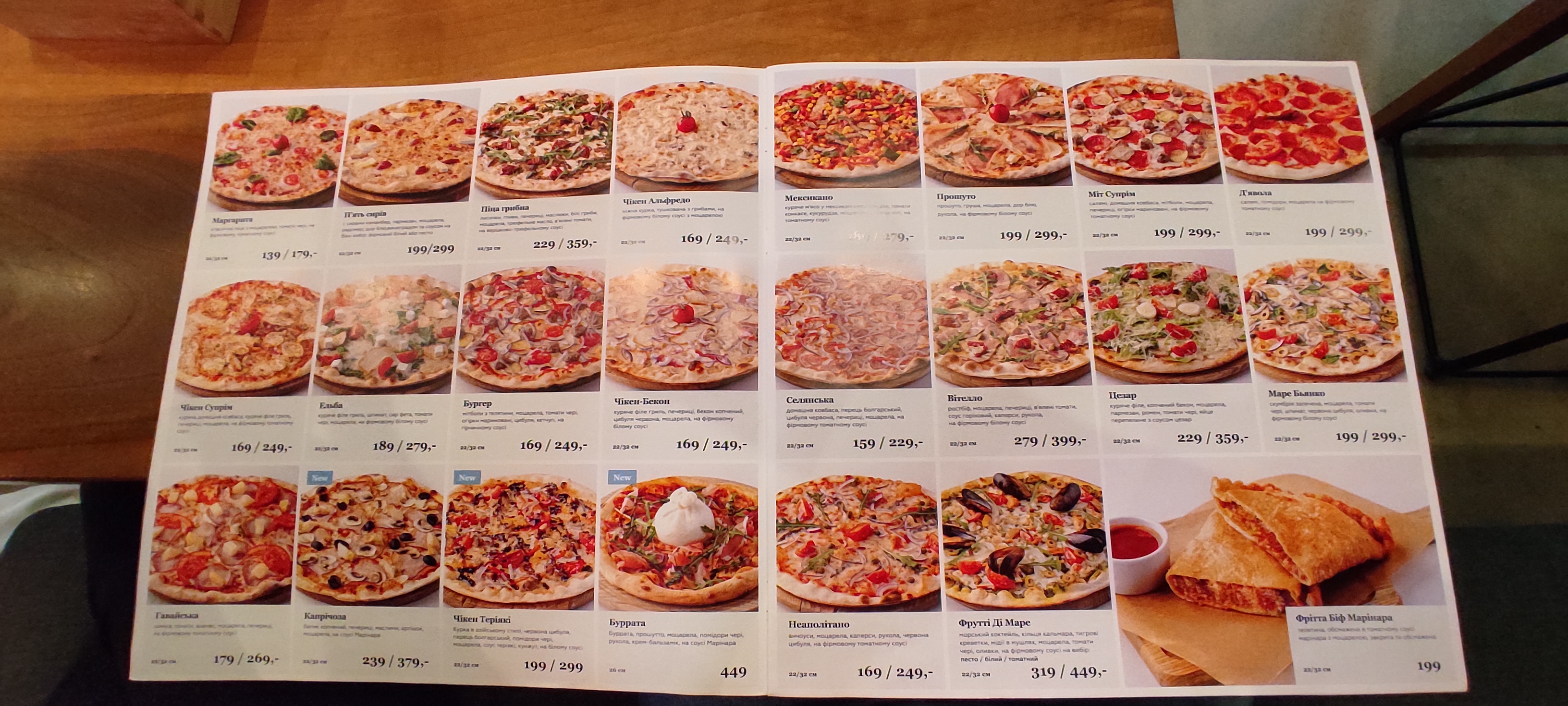 Помодоро menu 1