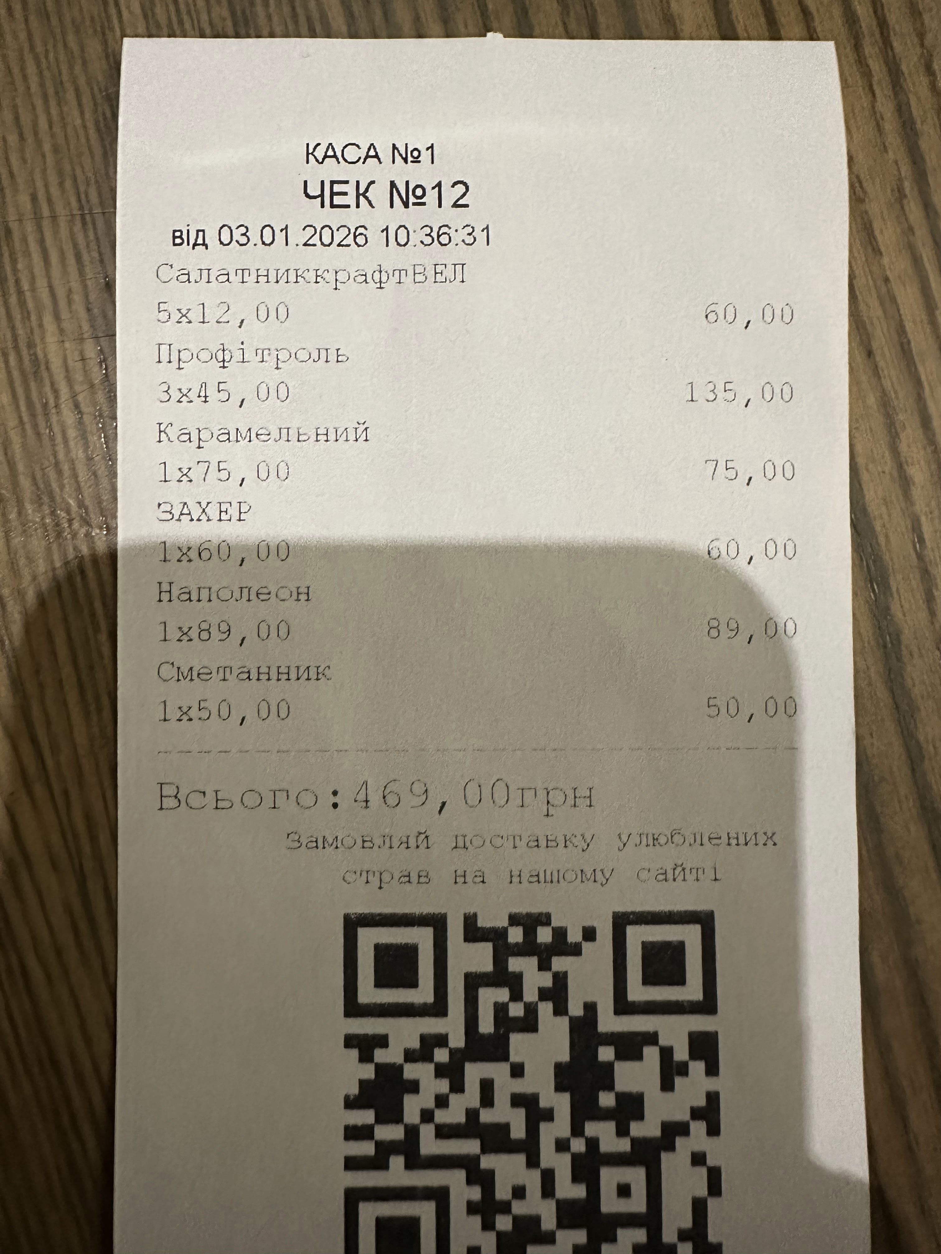CityBUFFET на Жуковського menu 7