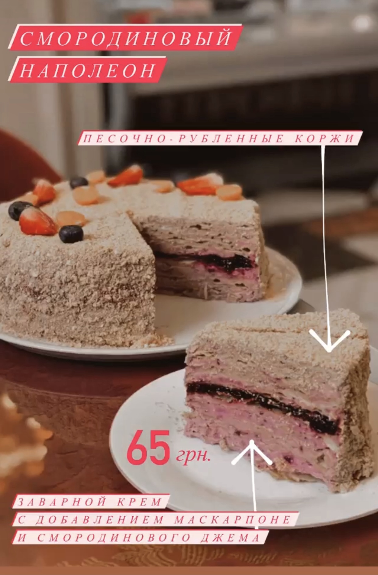 Профітролі на Соборній площі, 4 menu 8
