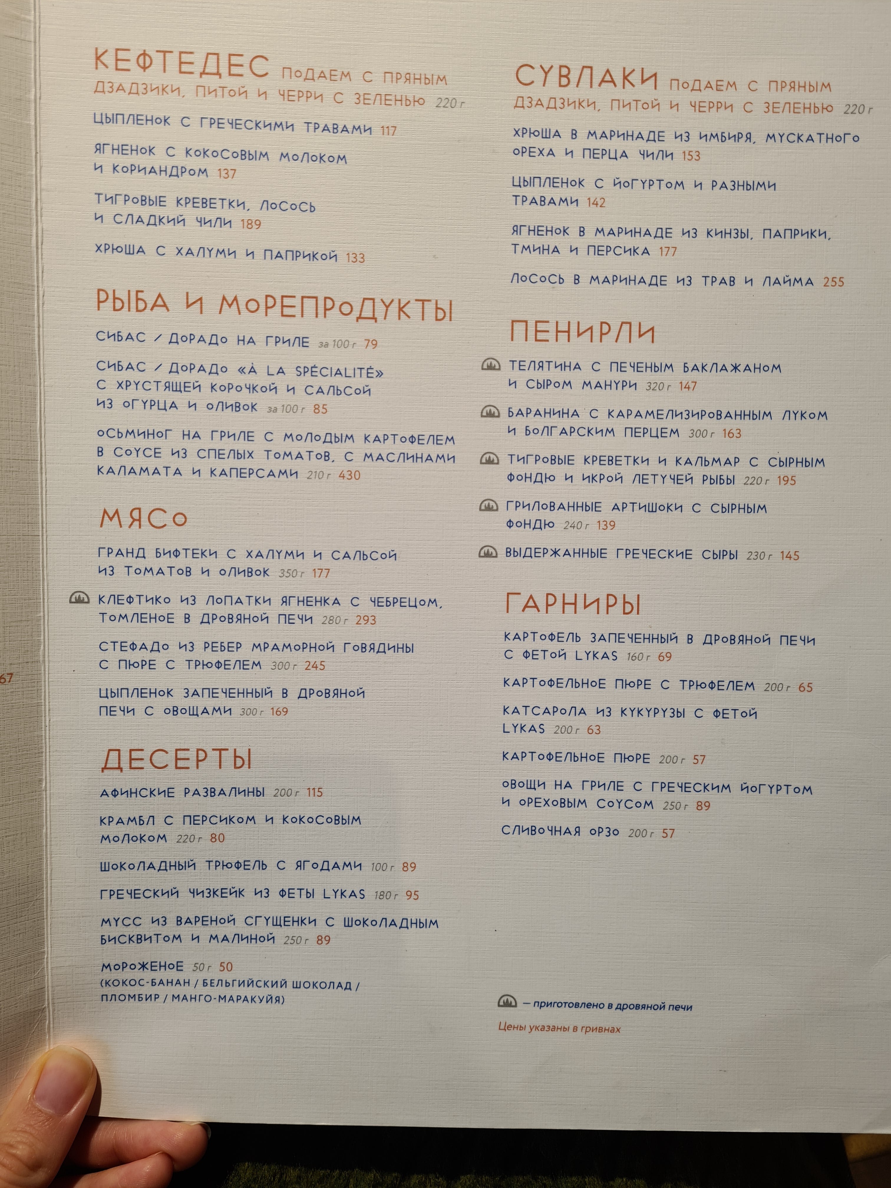 Nikos Greek Bistro menu 7