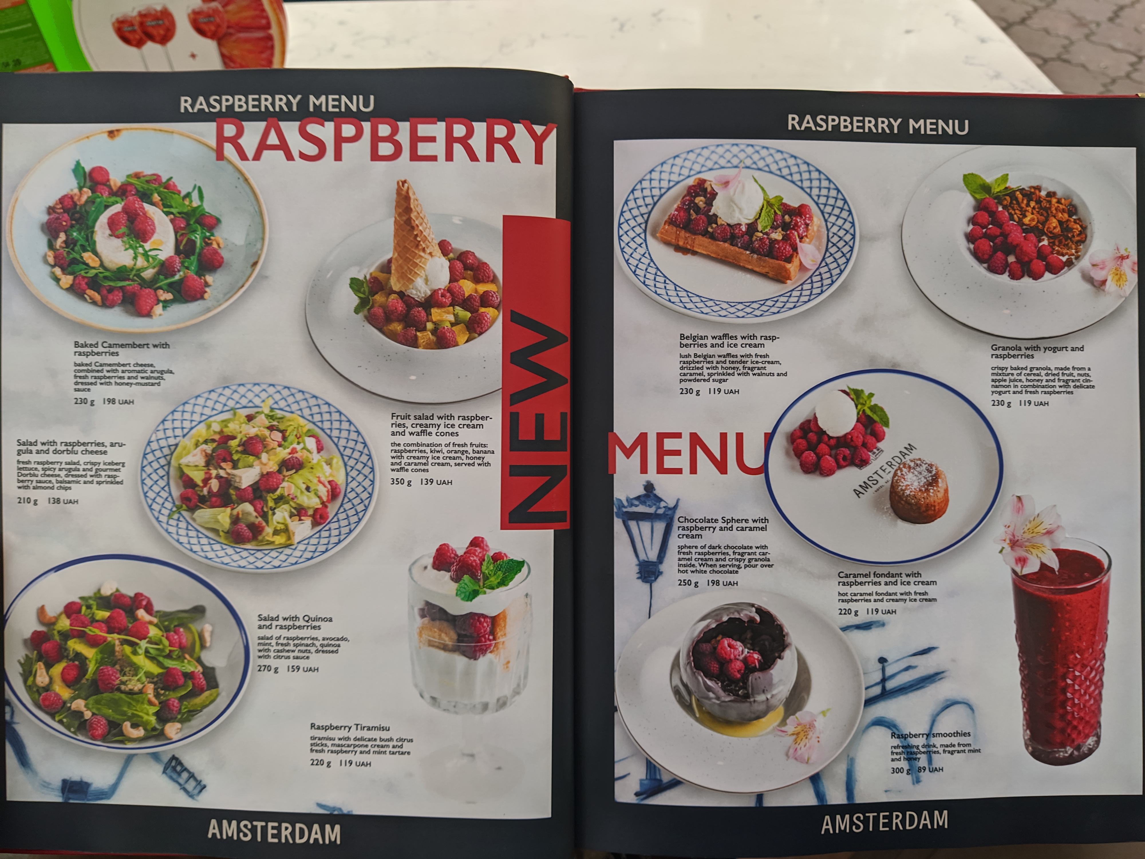 Amsterdam - Restaurant and Bar menu 5