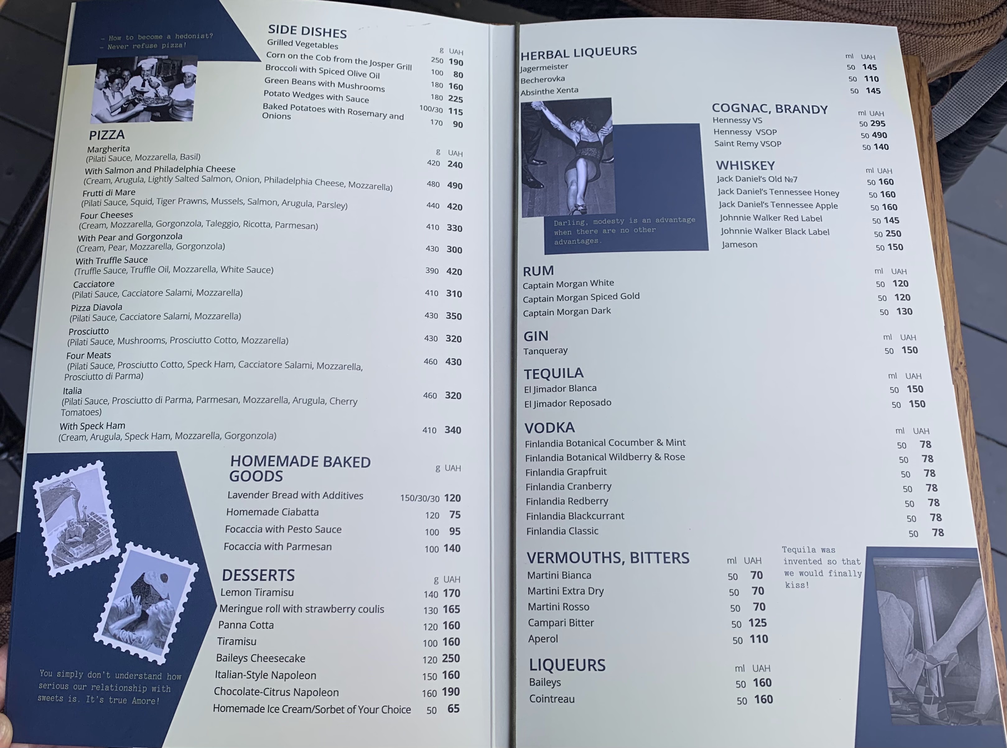 Italia & MORE prosecco menu 8