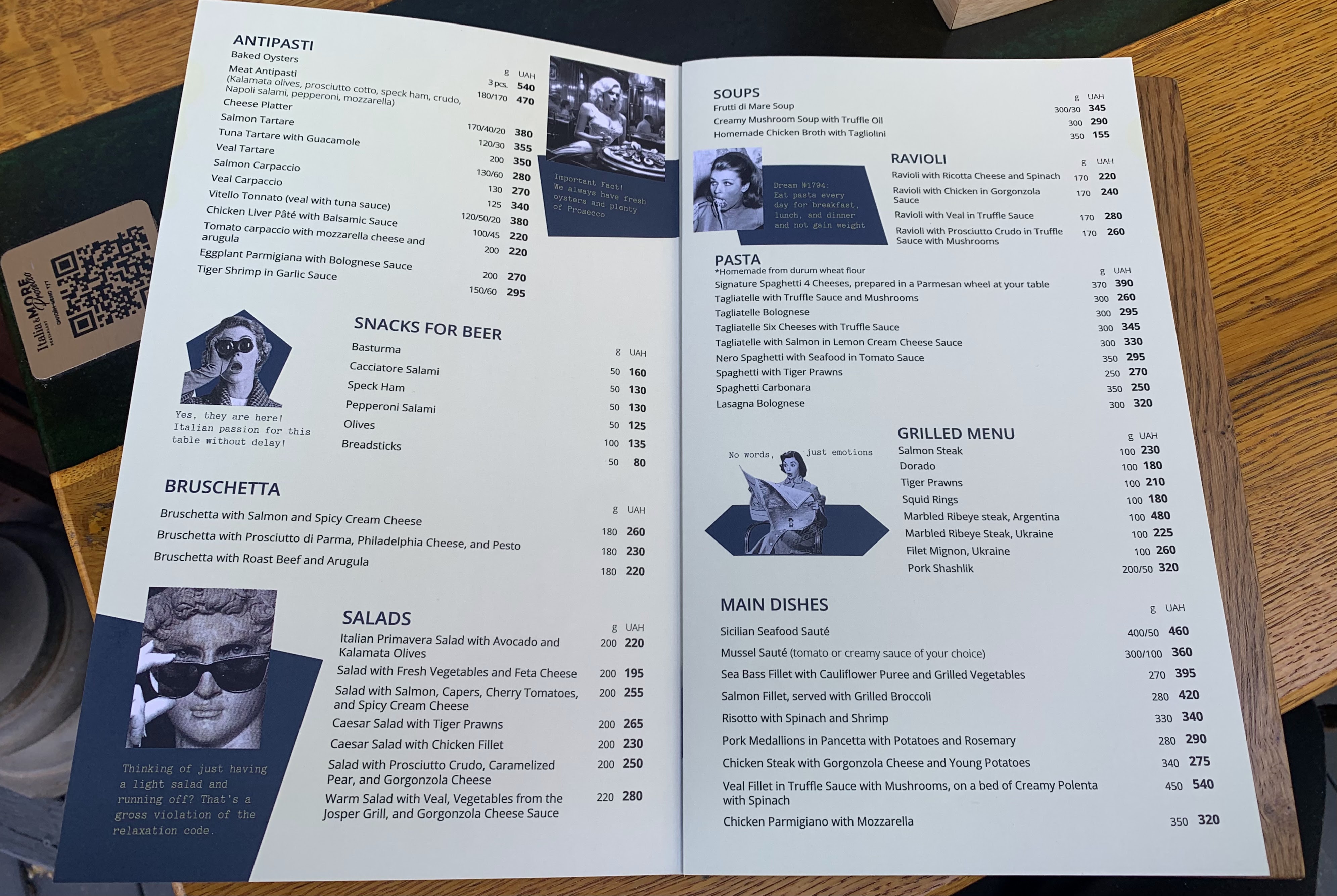 Italia & MORE prosecco menu 10