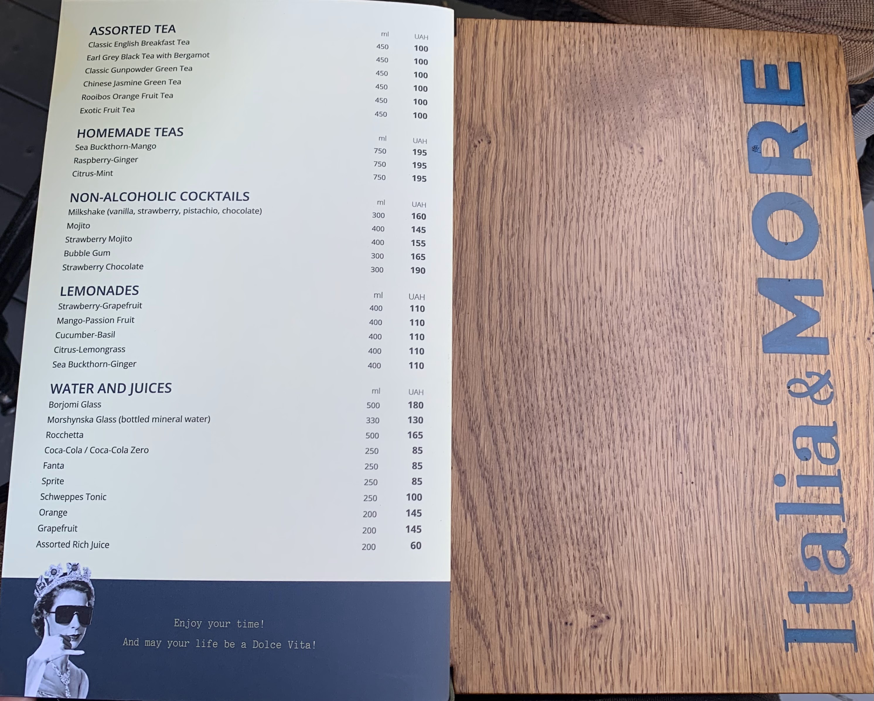 Italia & MORE prosecco menu 11