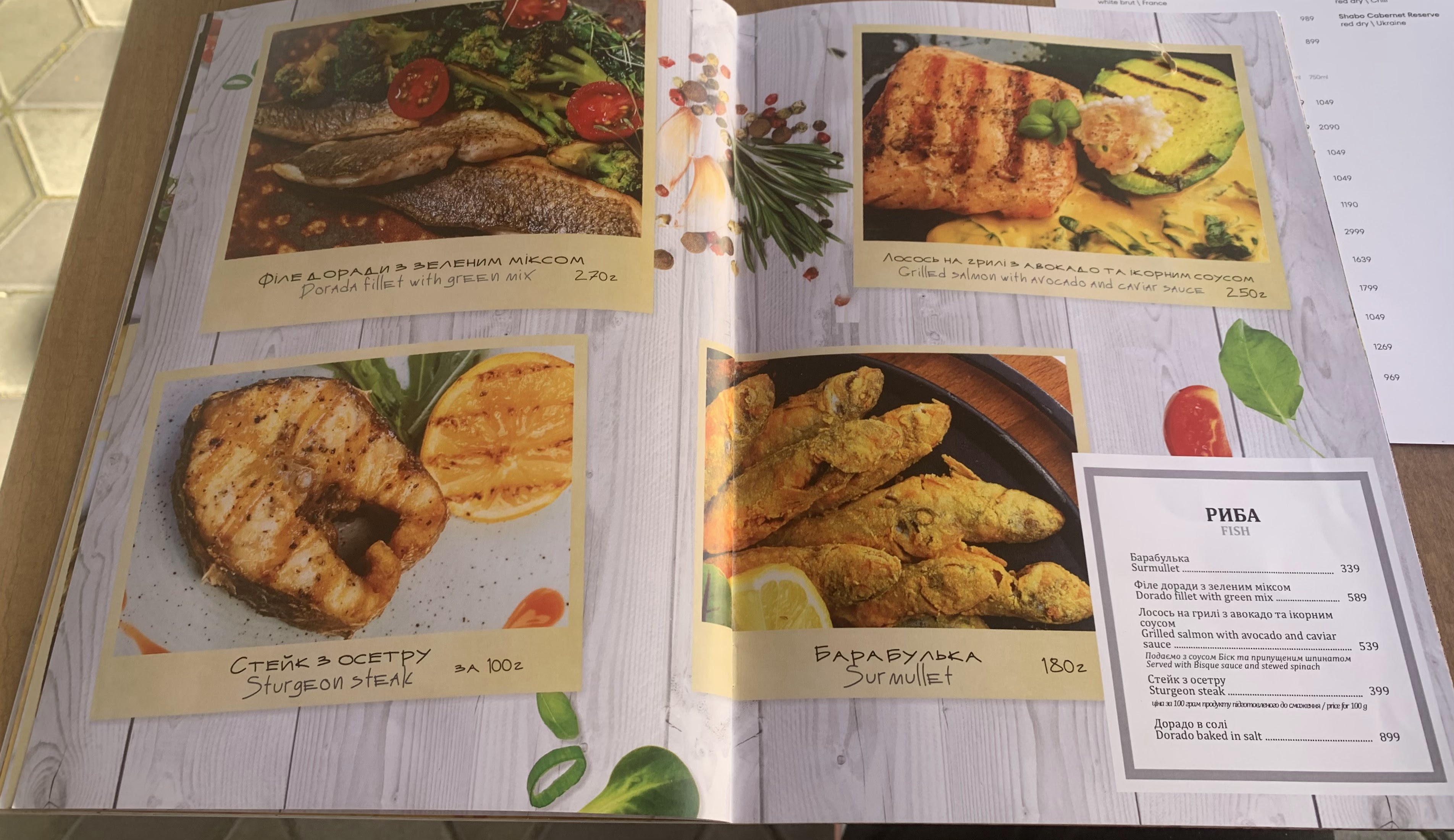 Shchaste menu 8