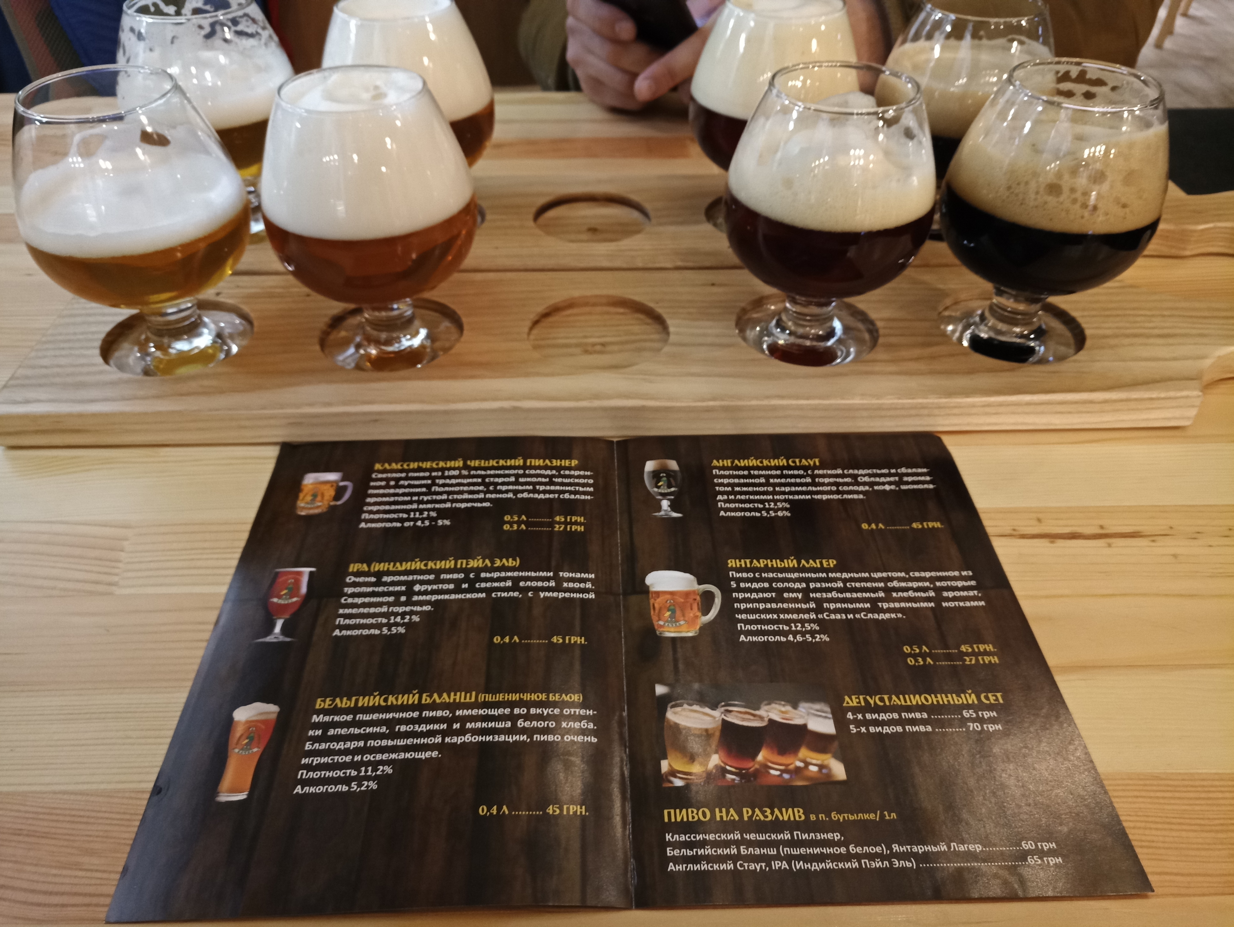 Pyvovarnya Kachka menu 4