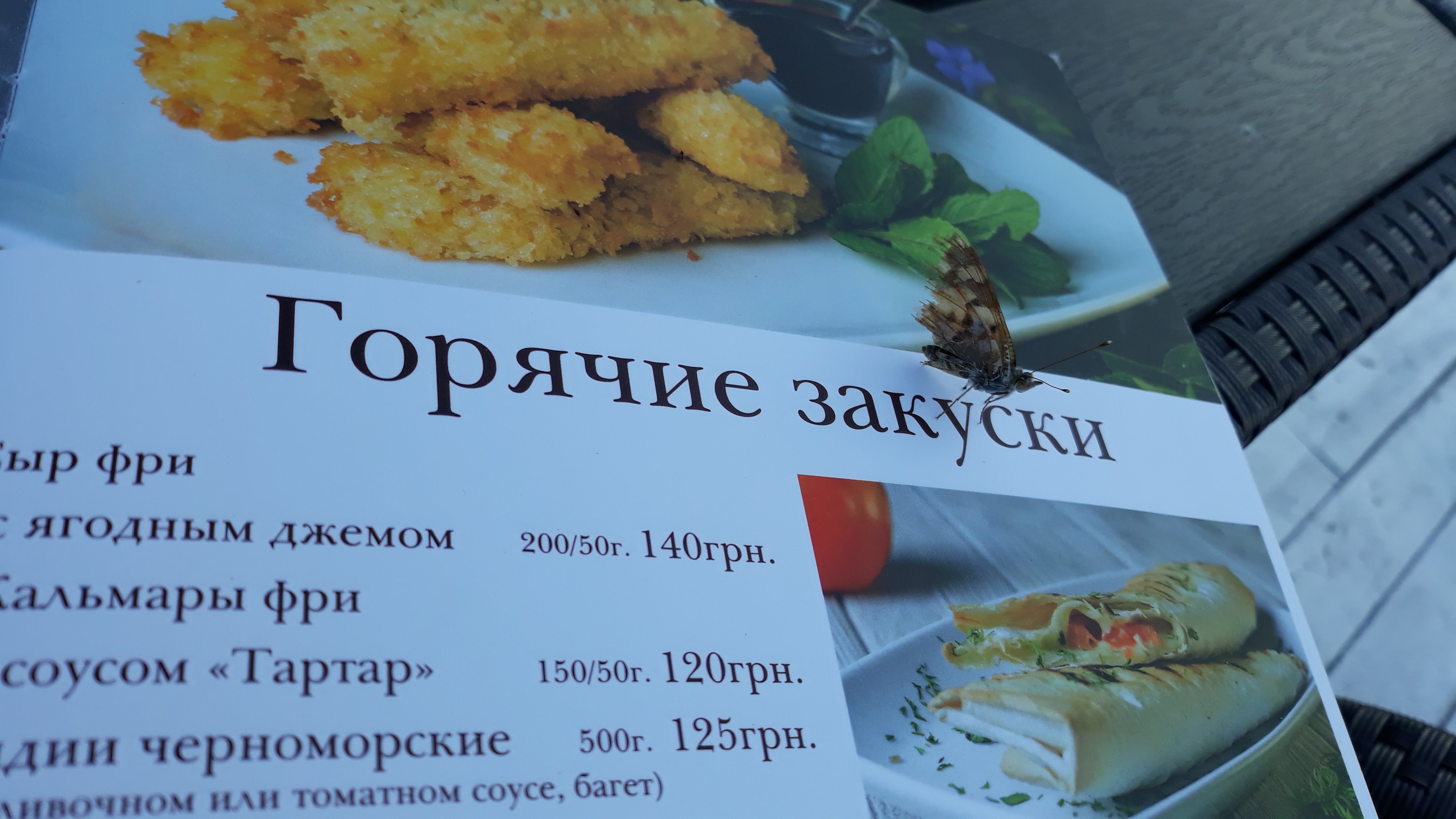 Villa Vidrada menu 12
