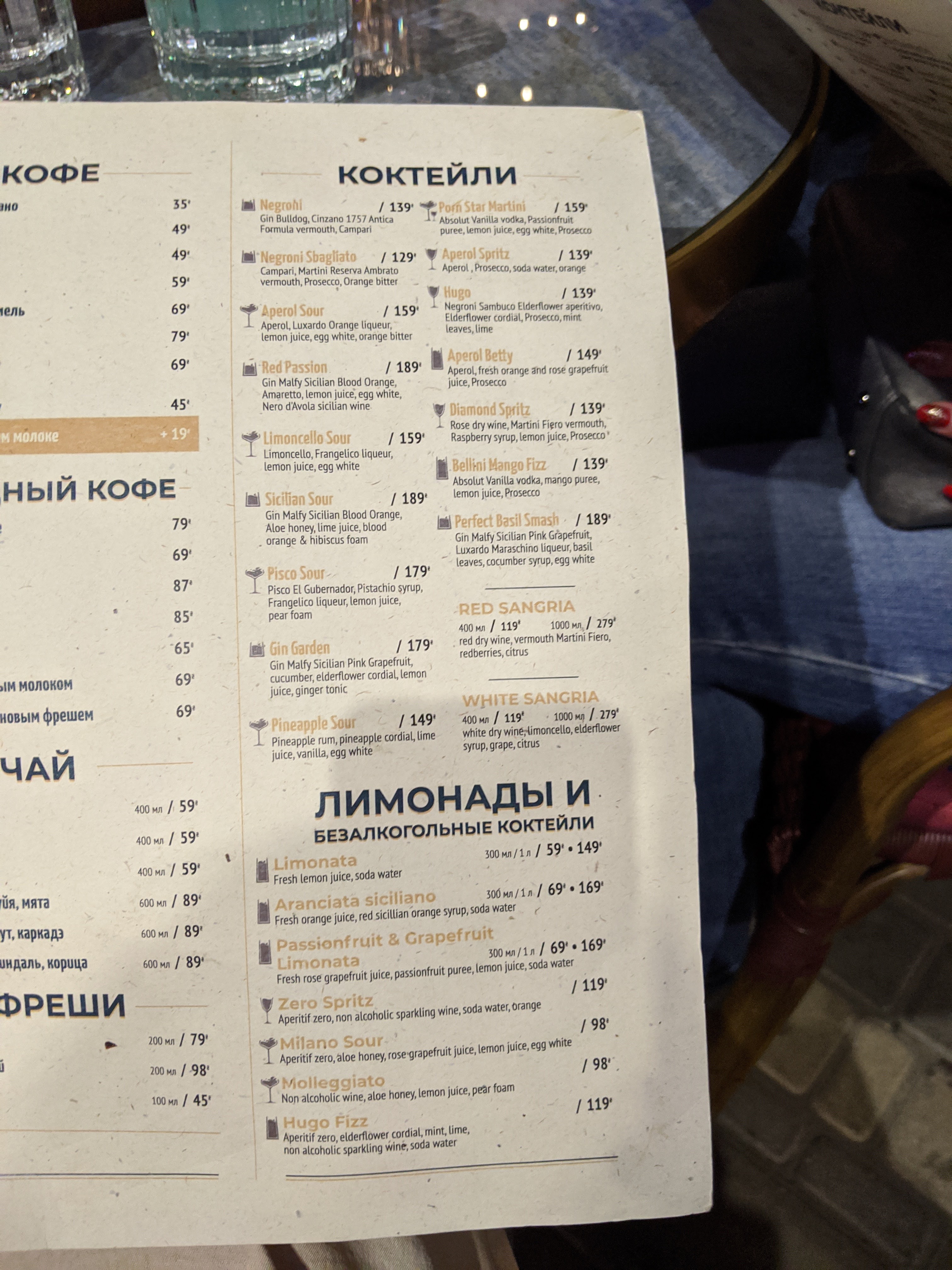Mamma Italia menu 7