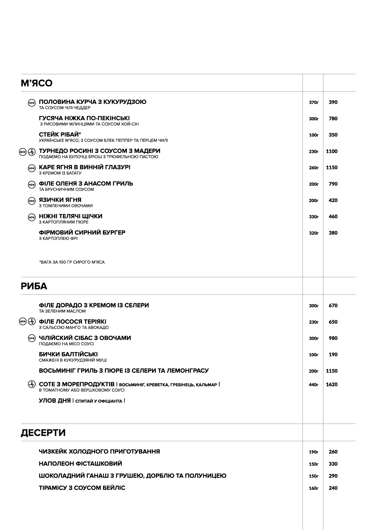 P1 Prosecco Bar menu 4