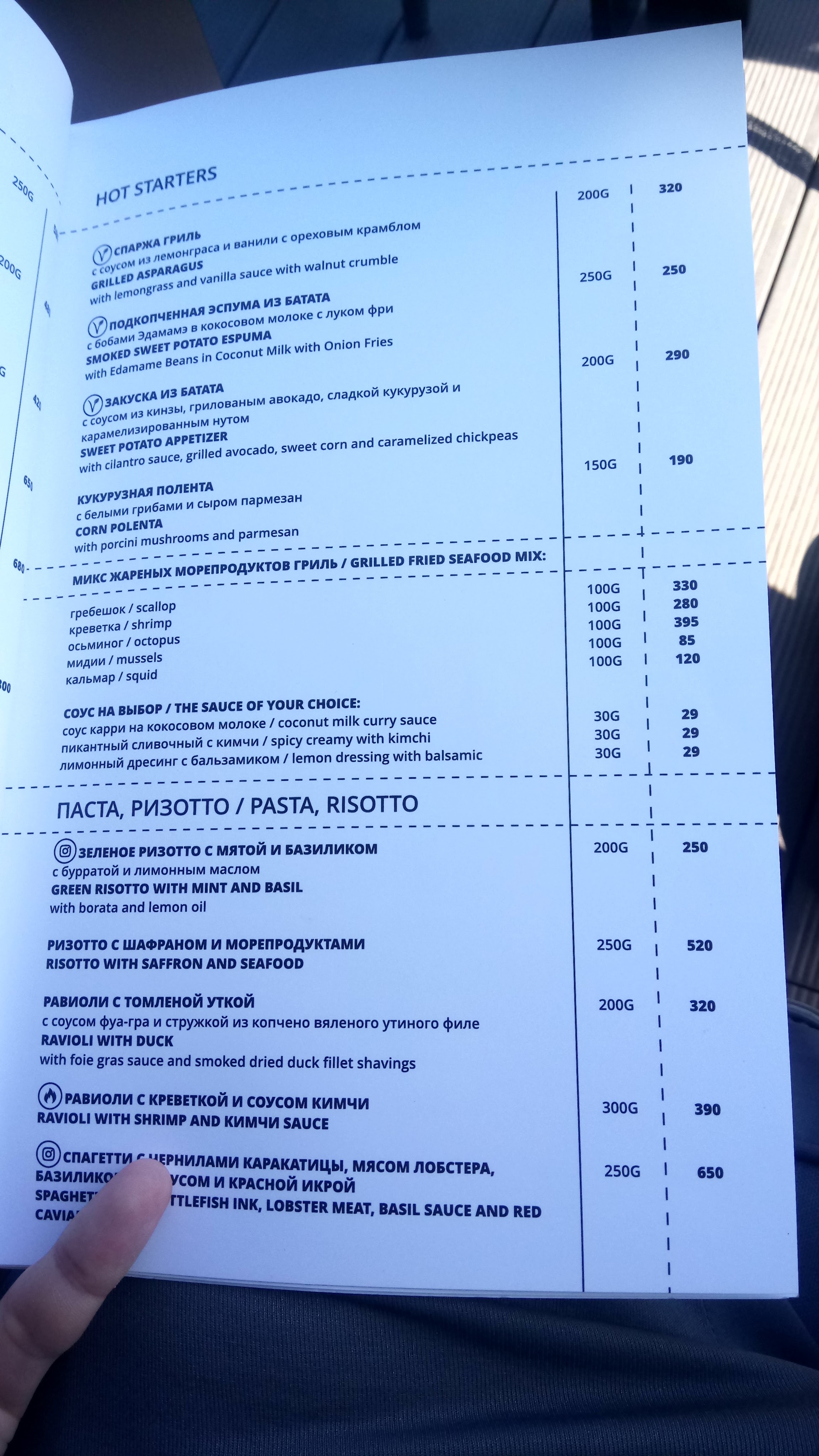 P1 Prosecco Bar menu 10