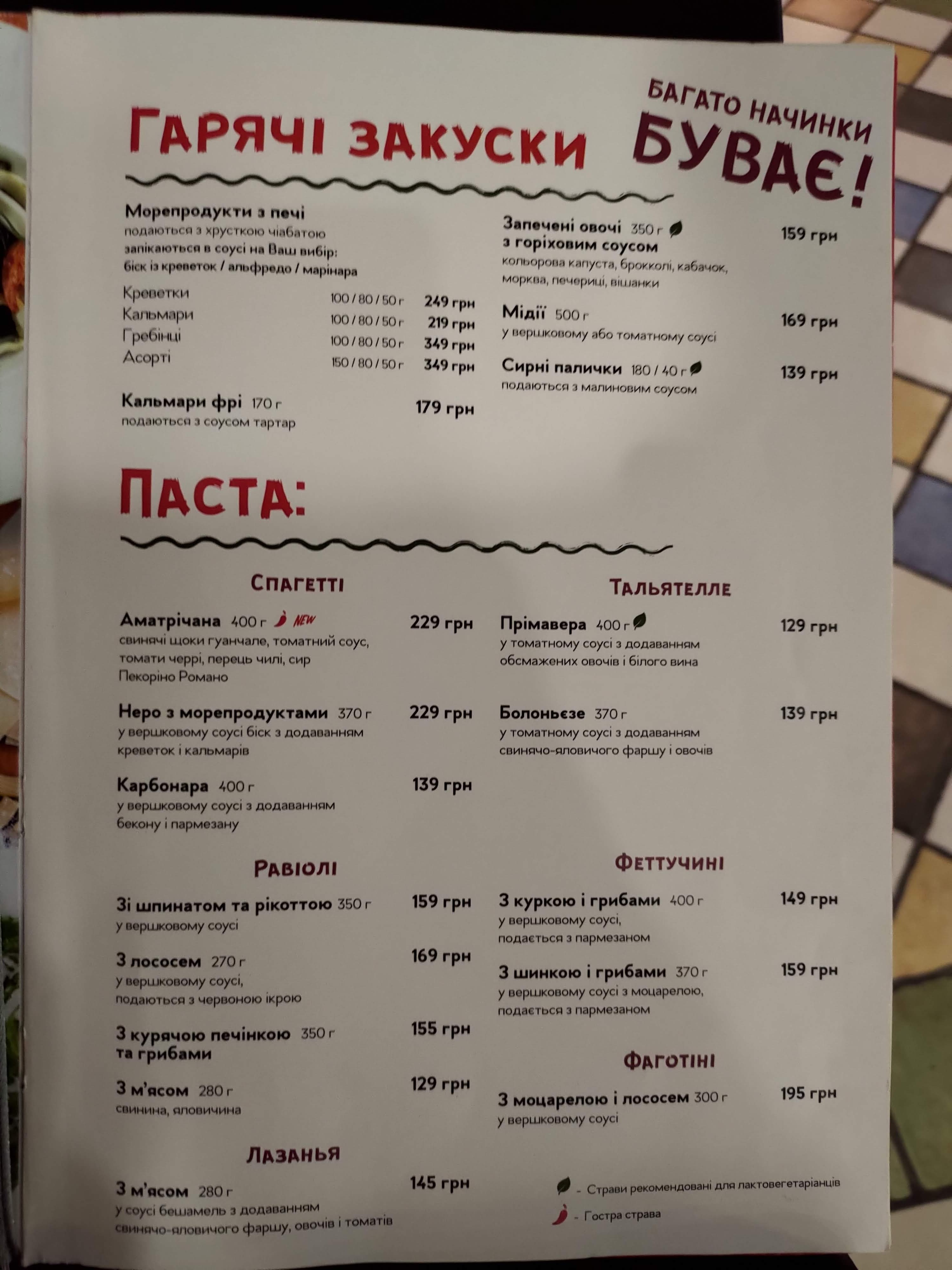 Pomodoro menu 6