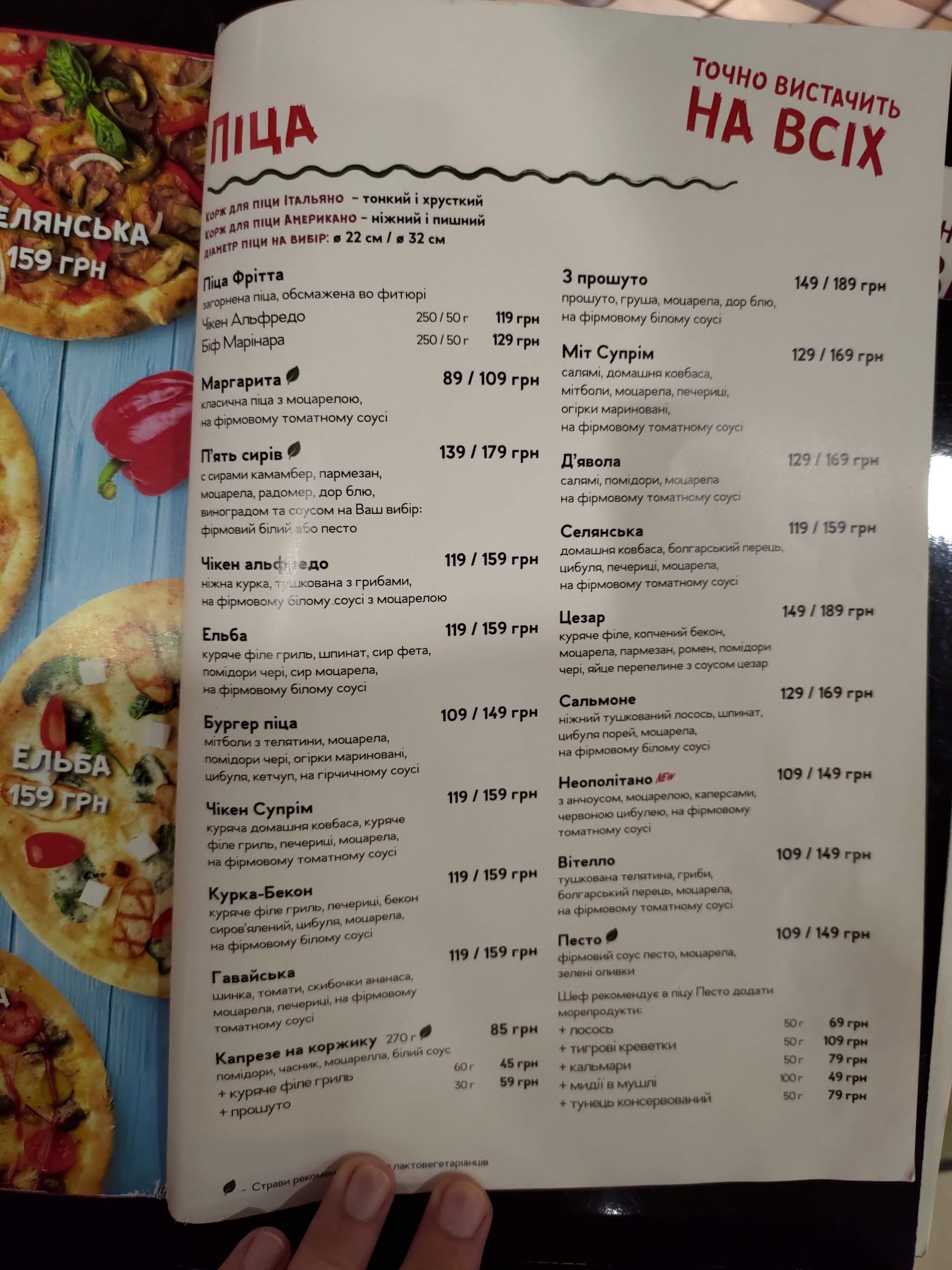 Pomodoro menu 7