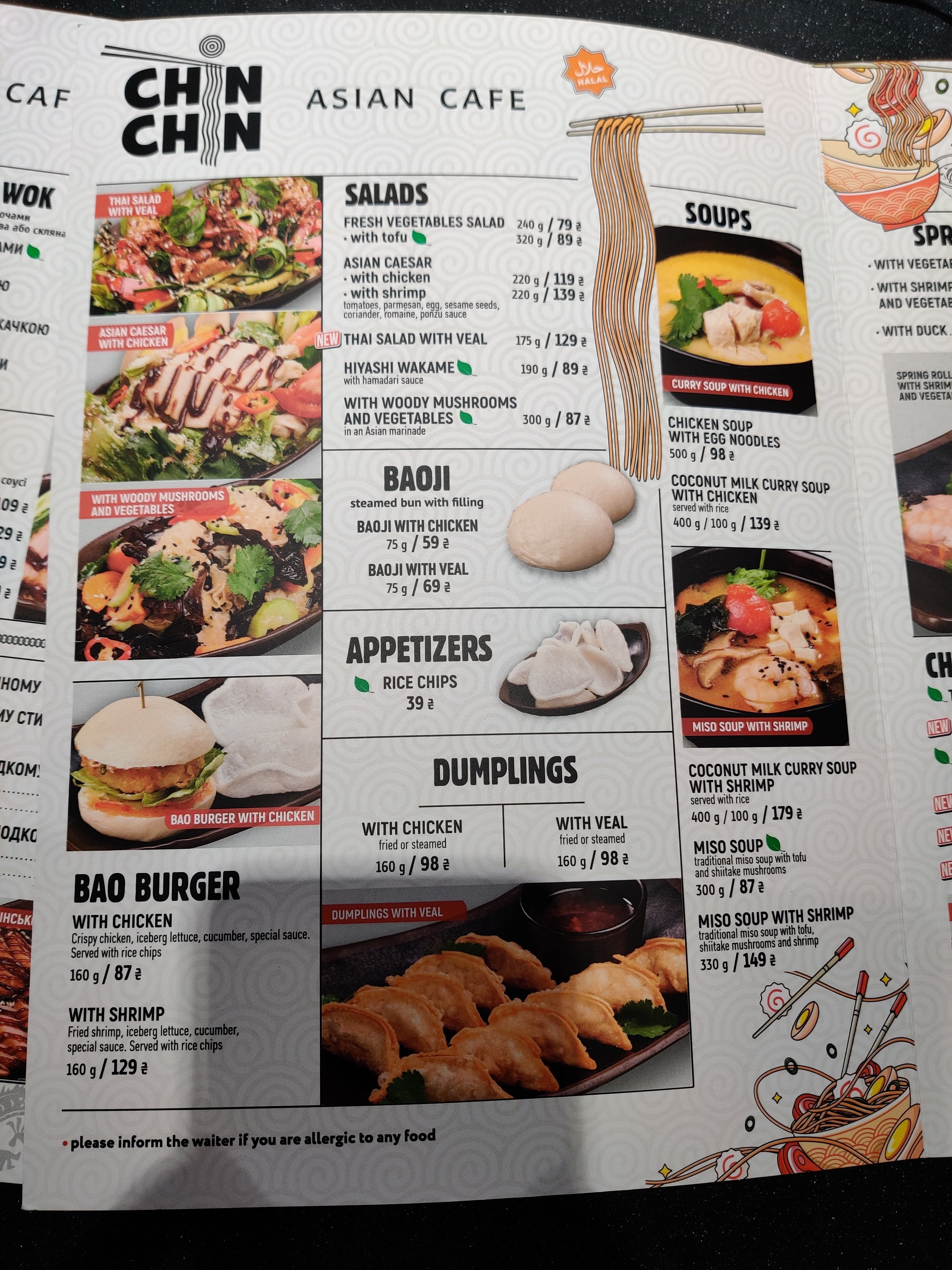 Chin Chin menu 3