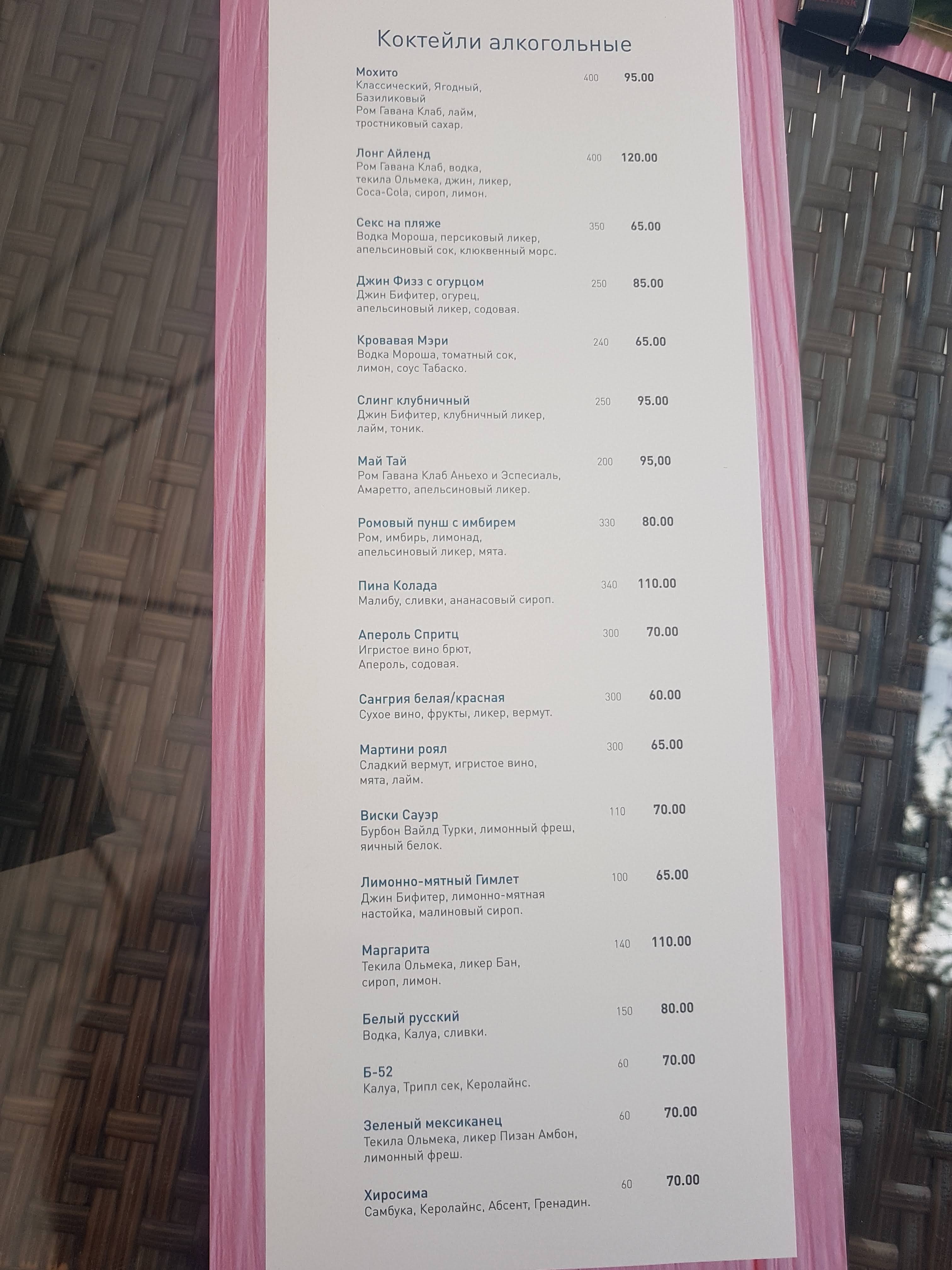Well Cafe menu 12