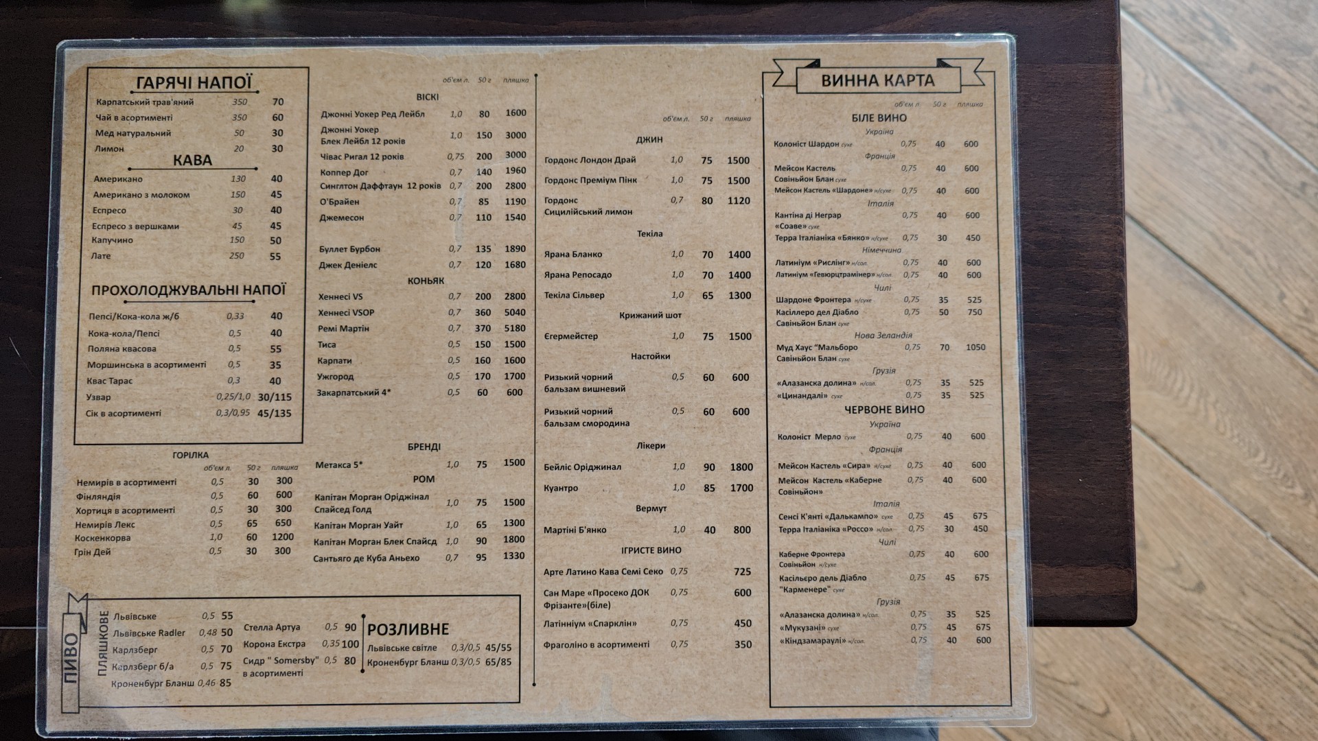еко-ресторан «У Господаря» menu 3