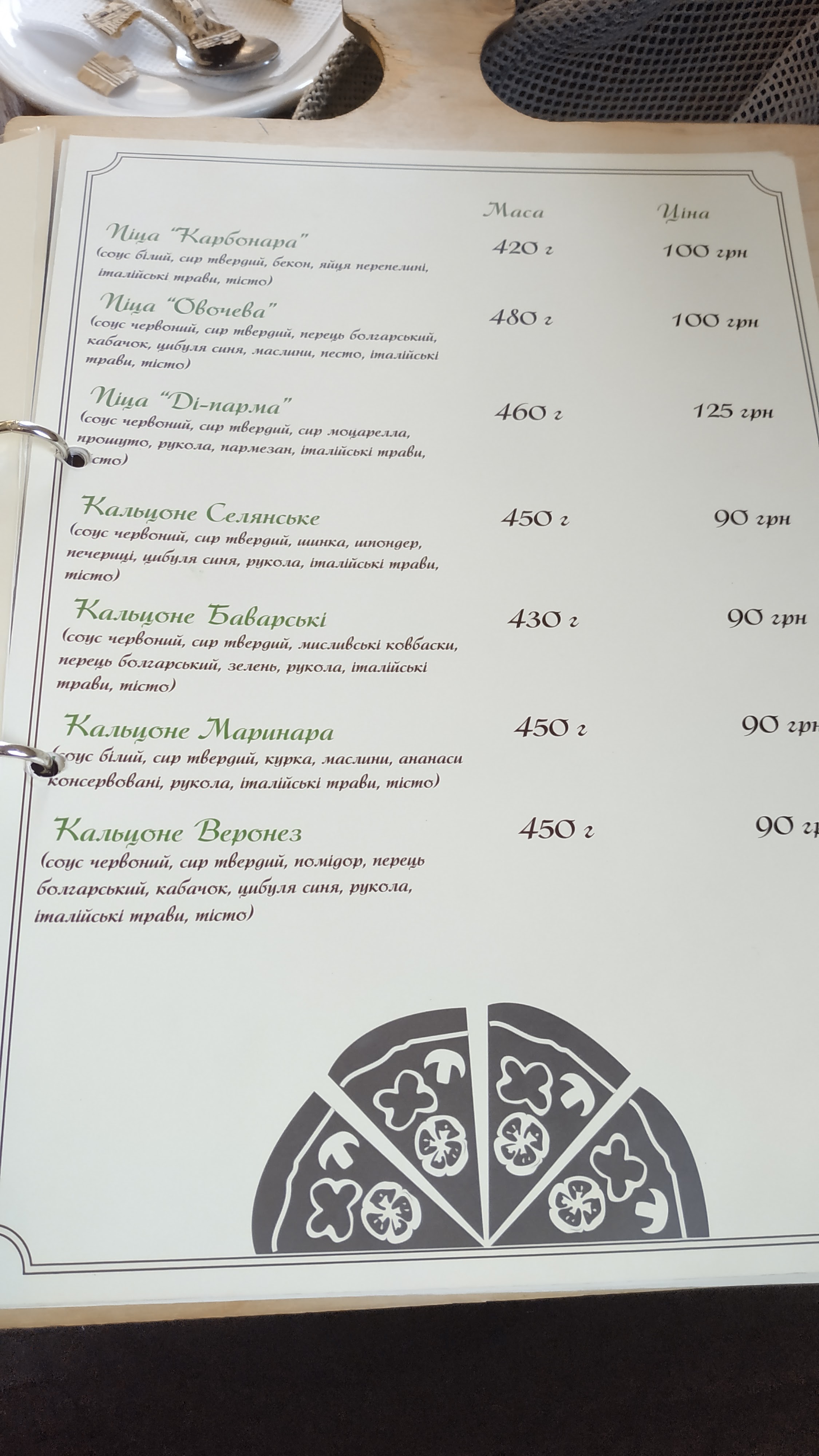Піцерія Esposito's menu 8