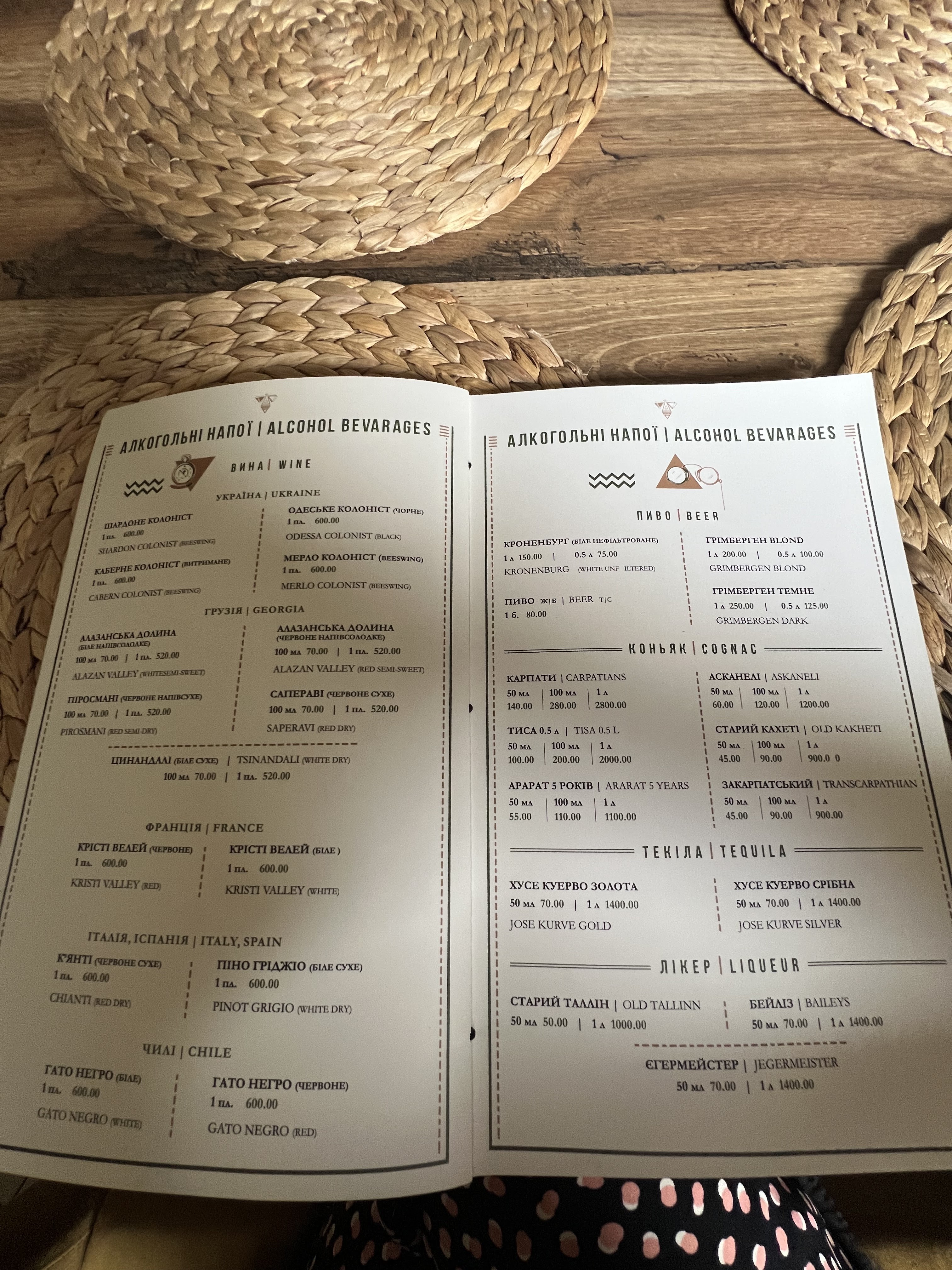 Vulyk menu 3