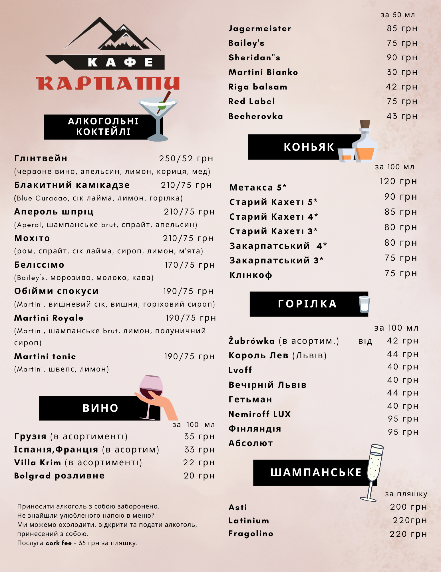 Cafe "Karpaty" menu 3
