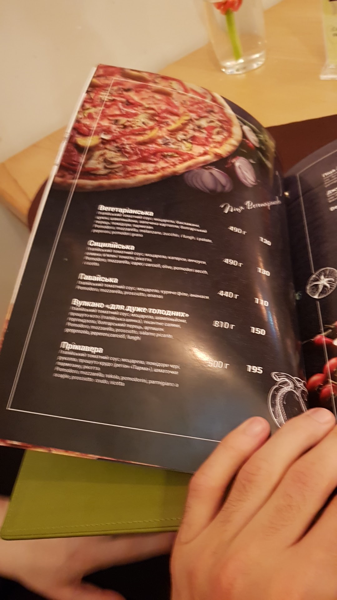 Giardino Italiano menu 3
