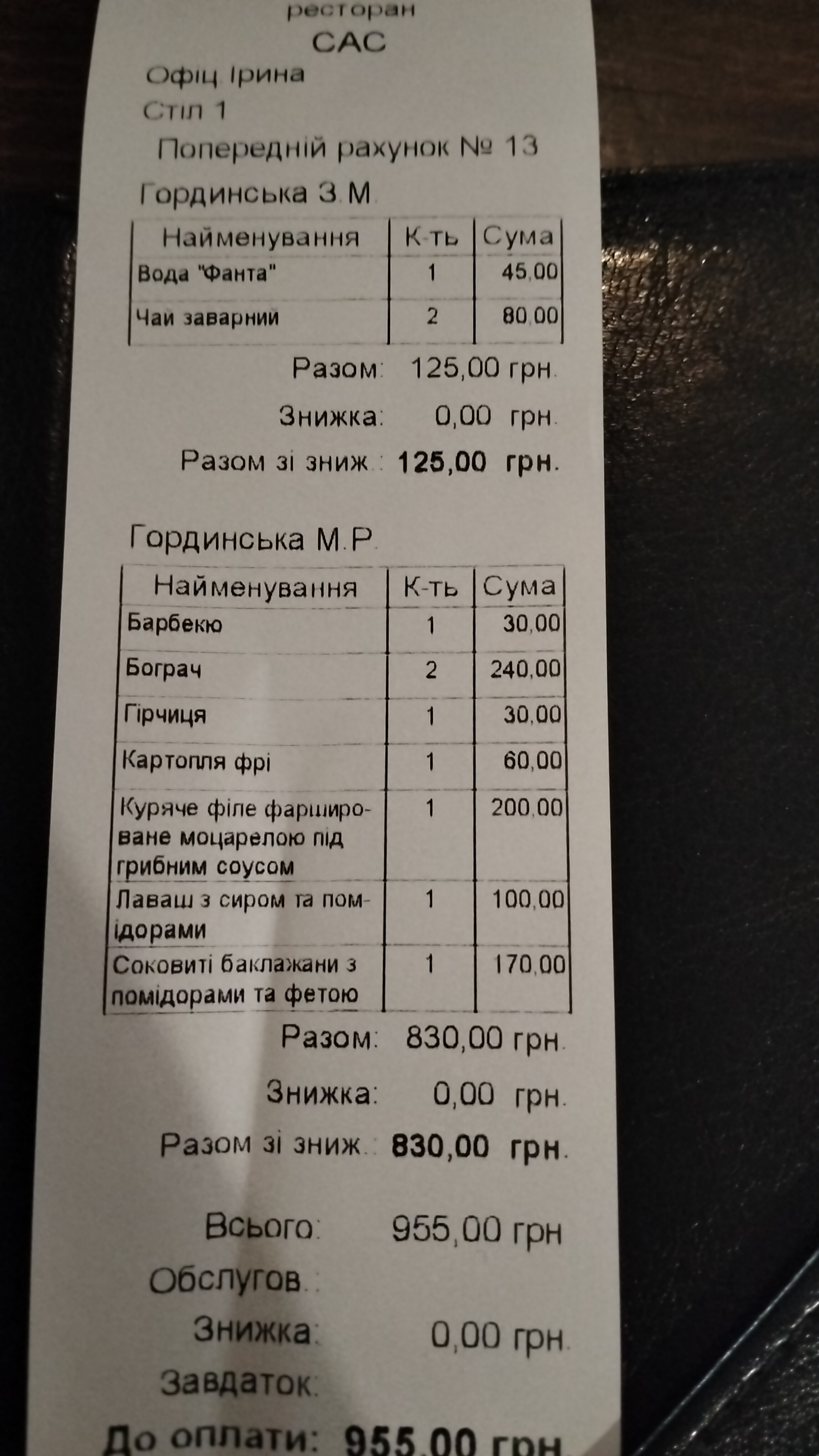 SAS menu 5