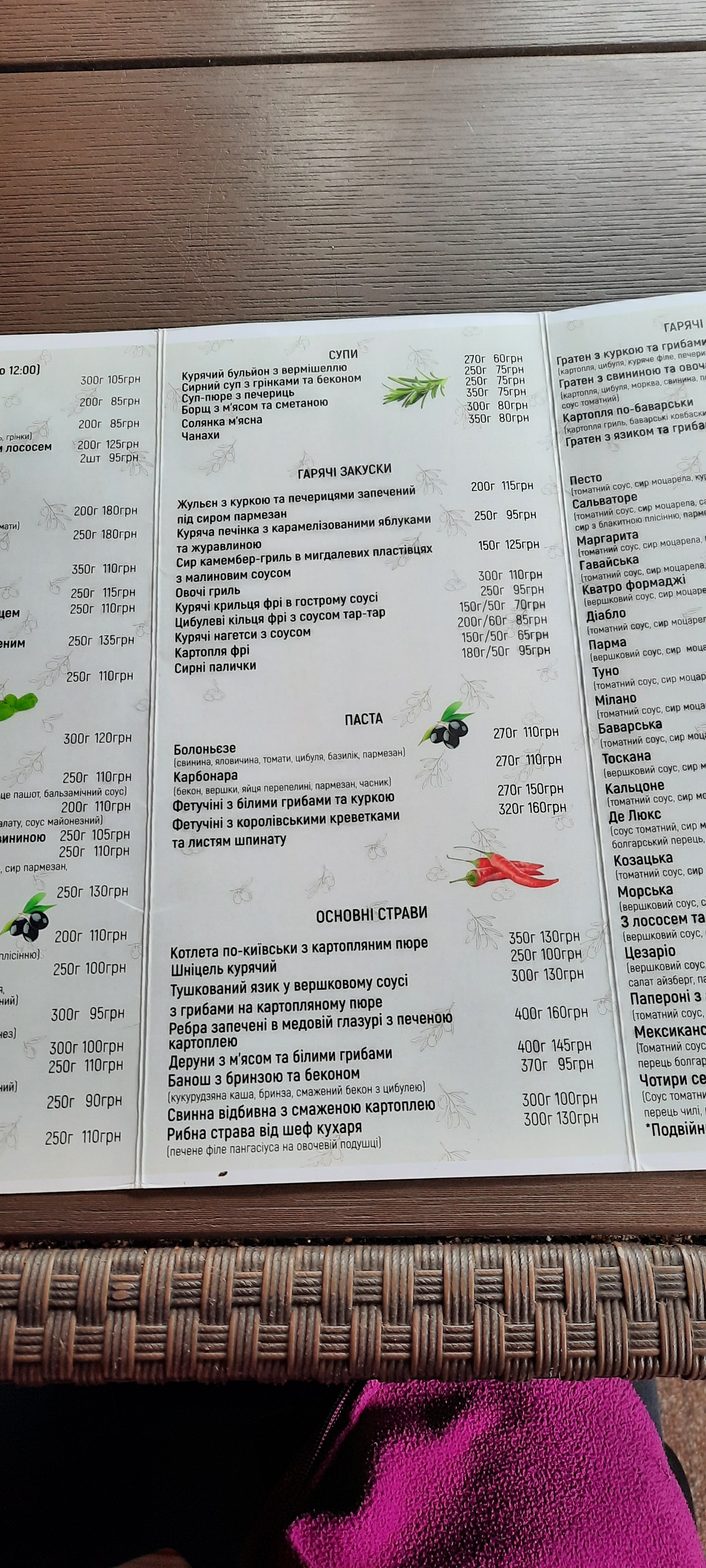 Restoran Pitseriya "Marharyta" menu 8