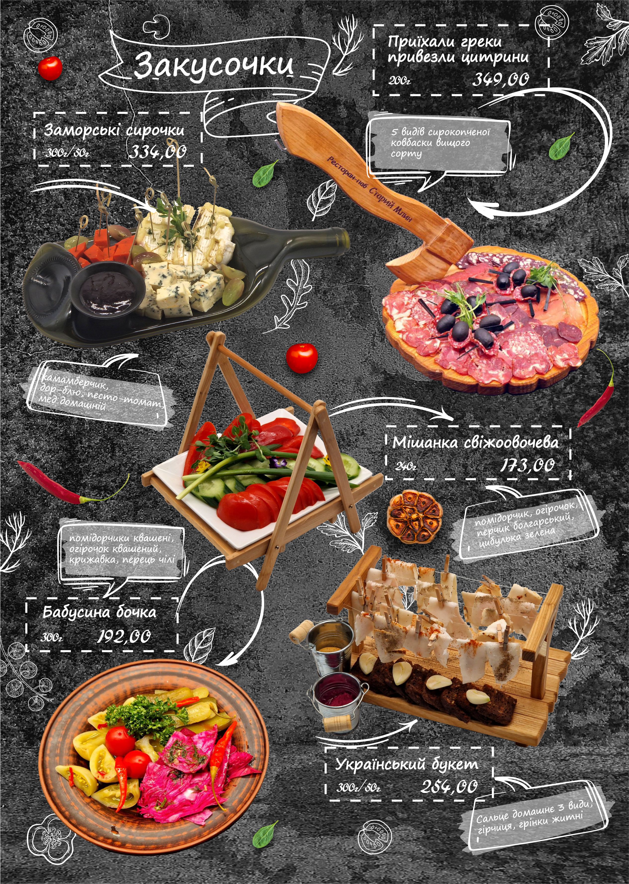 Old mill menu 10