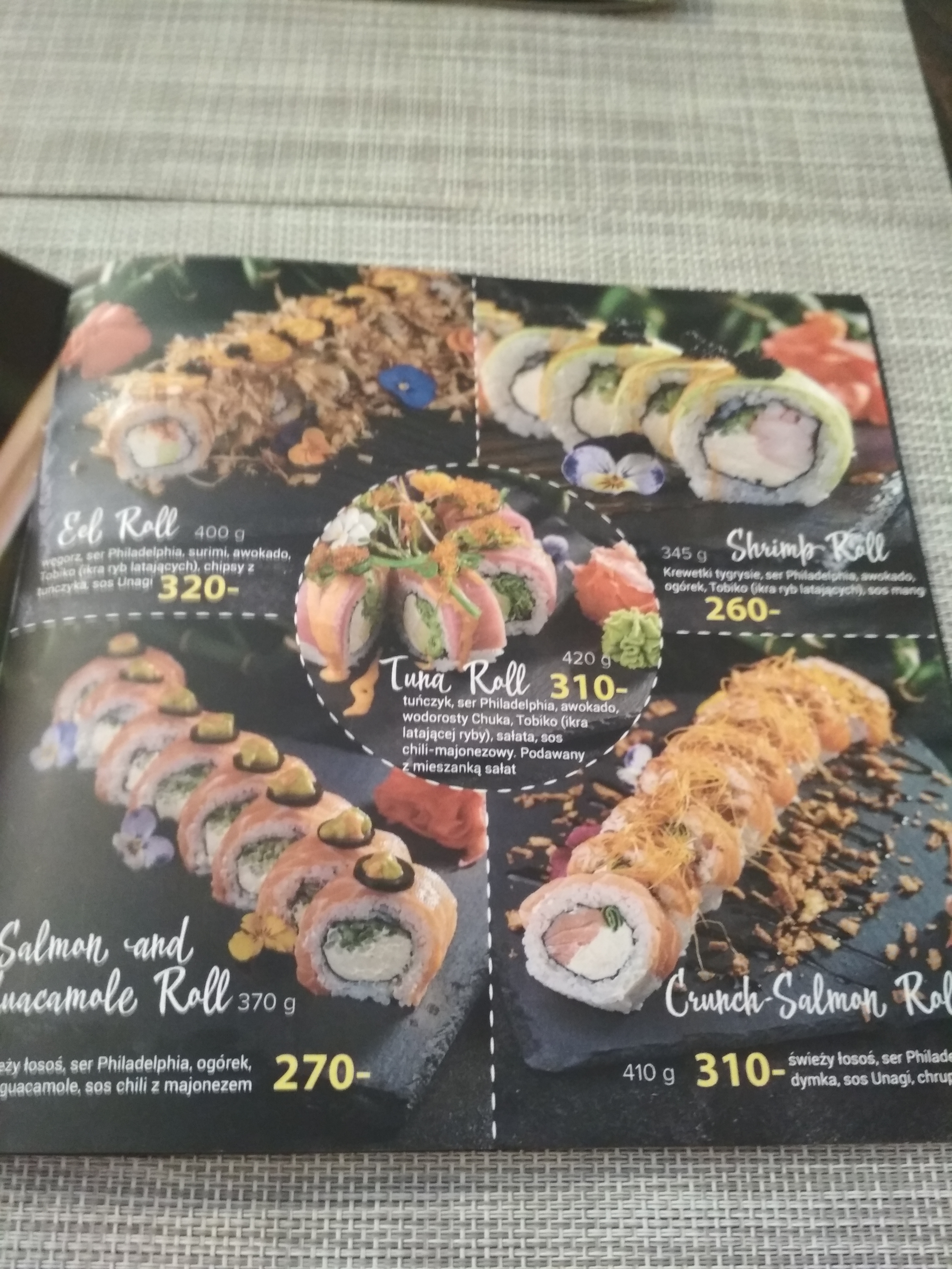 Sushi Do menu 1