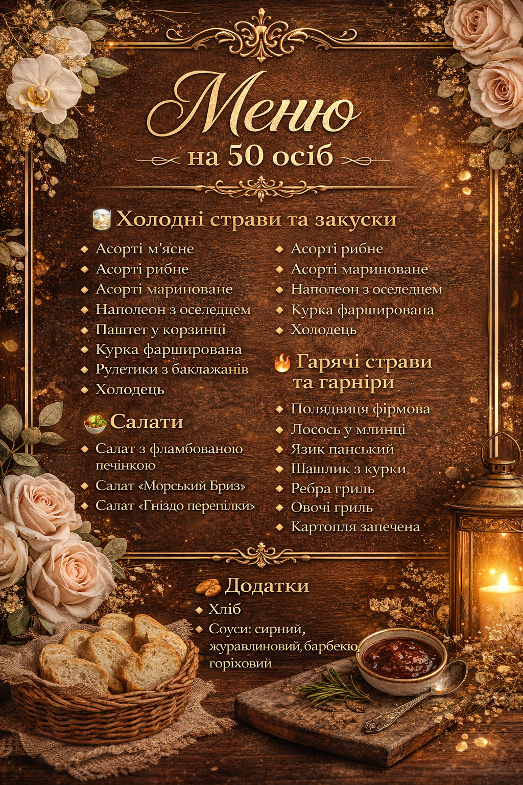 Dynastiya menu 1
