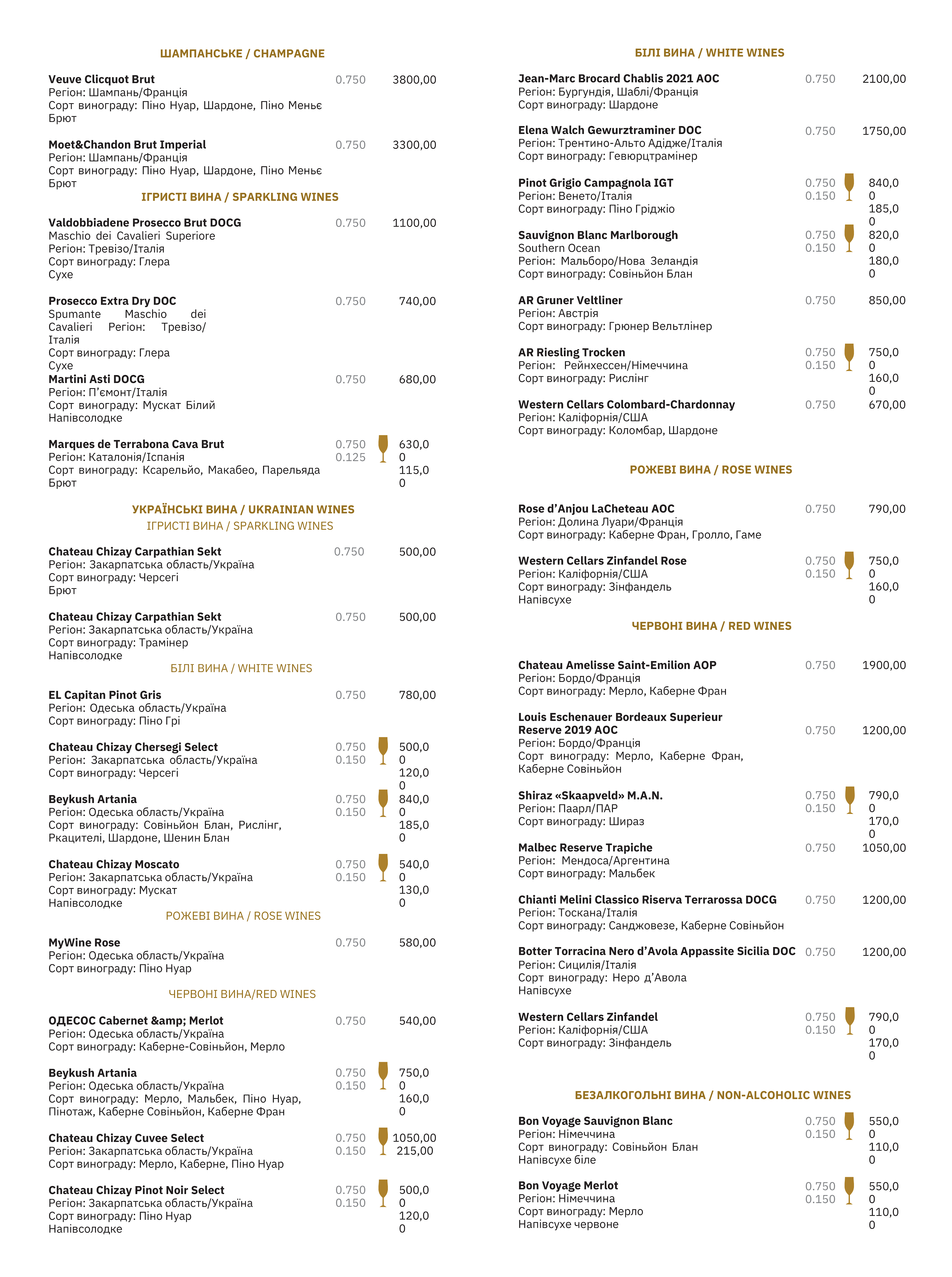 Hopak menu 3