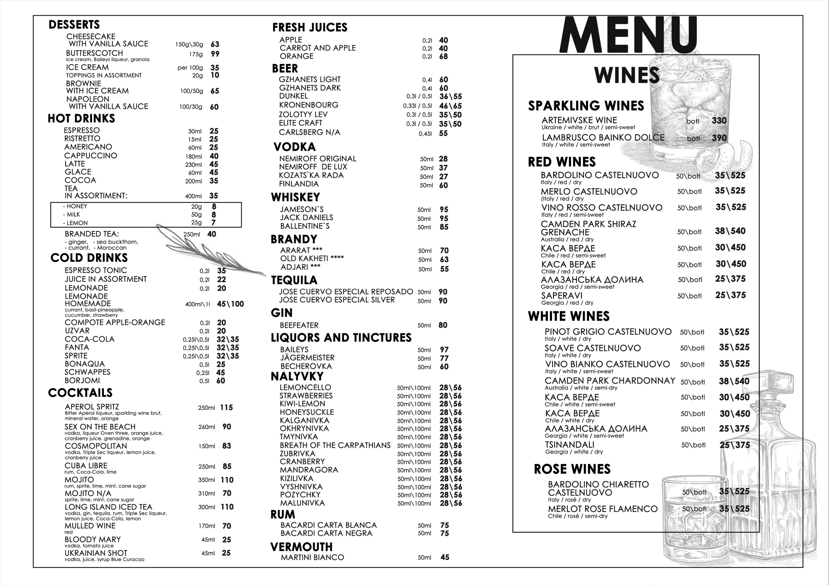 Ribs House | Ресторан-реберня menu 3