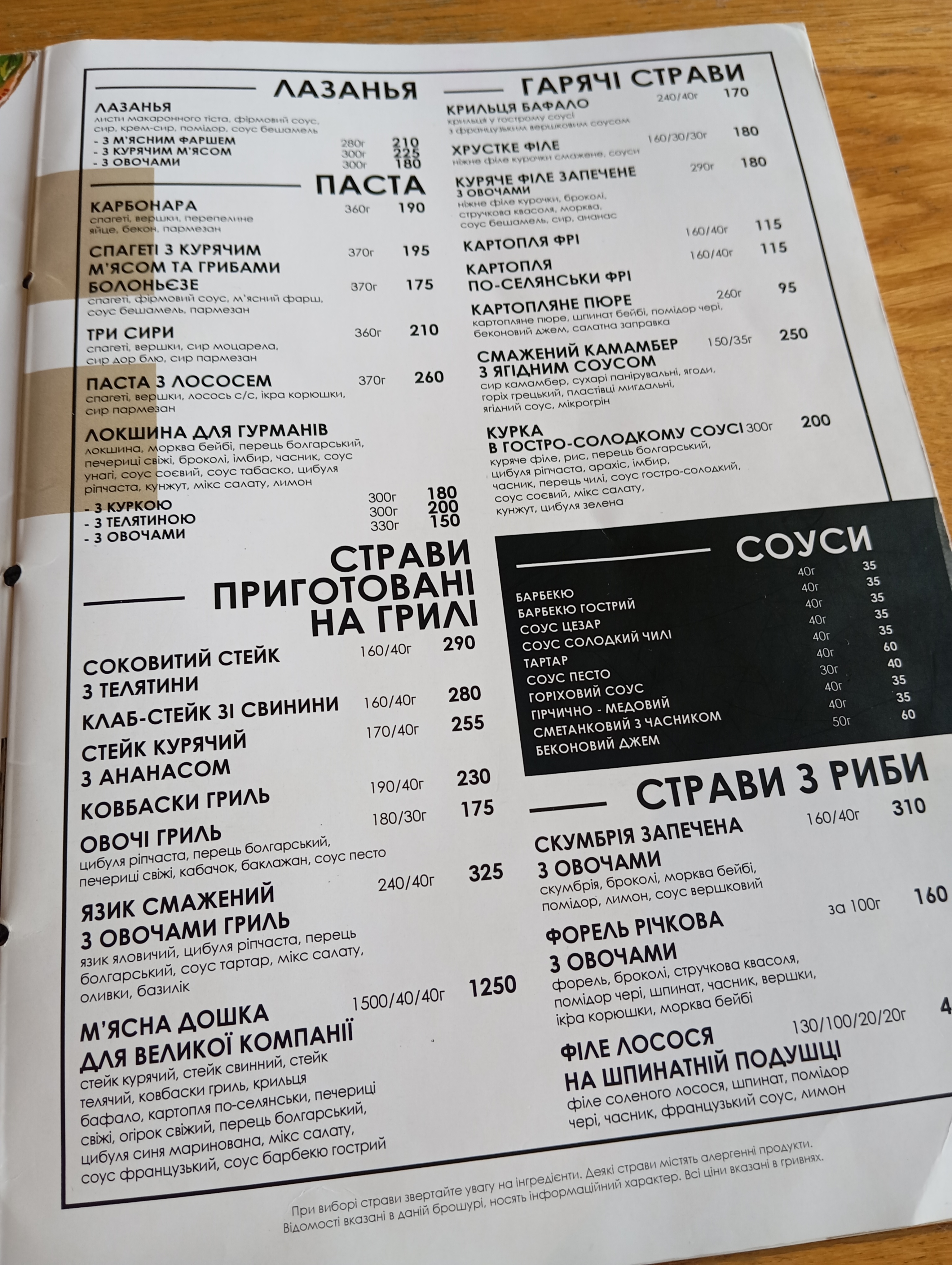 New York Street Pizza menu 2