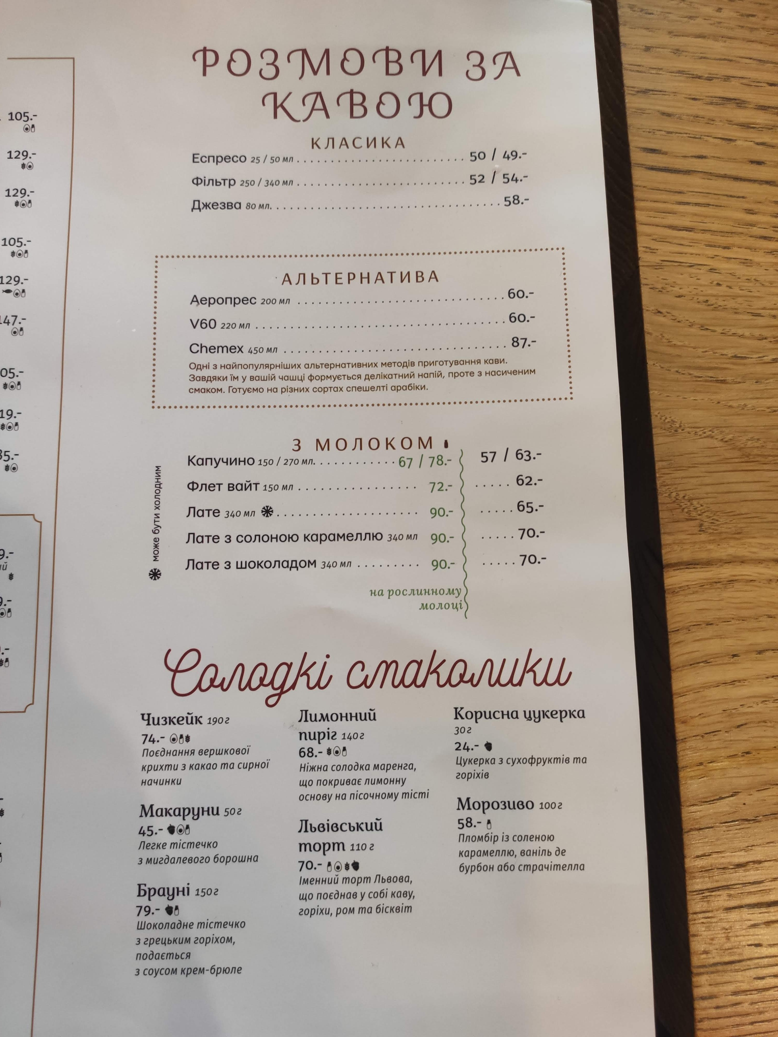KREDENS CAFE (Viking Park) menu 4