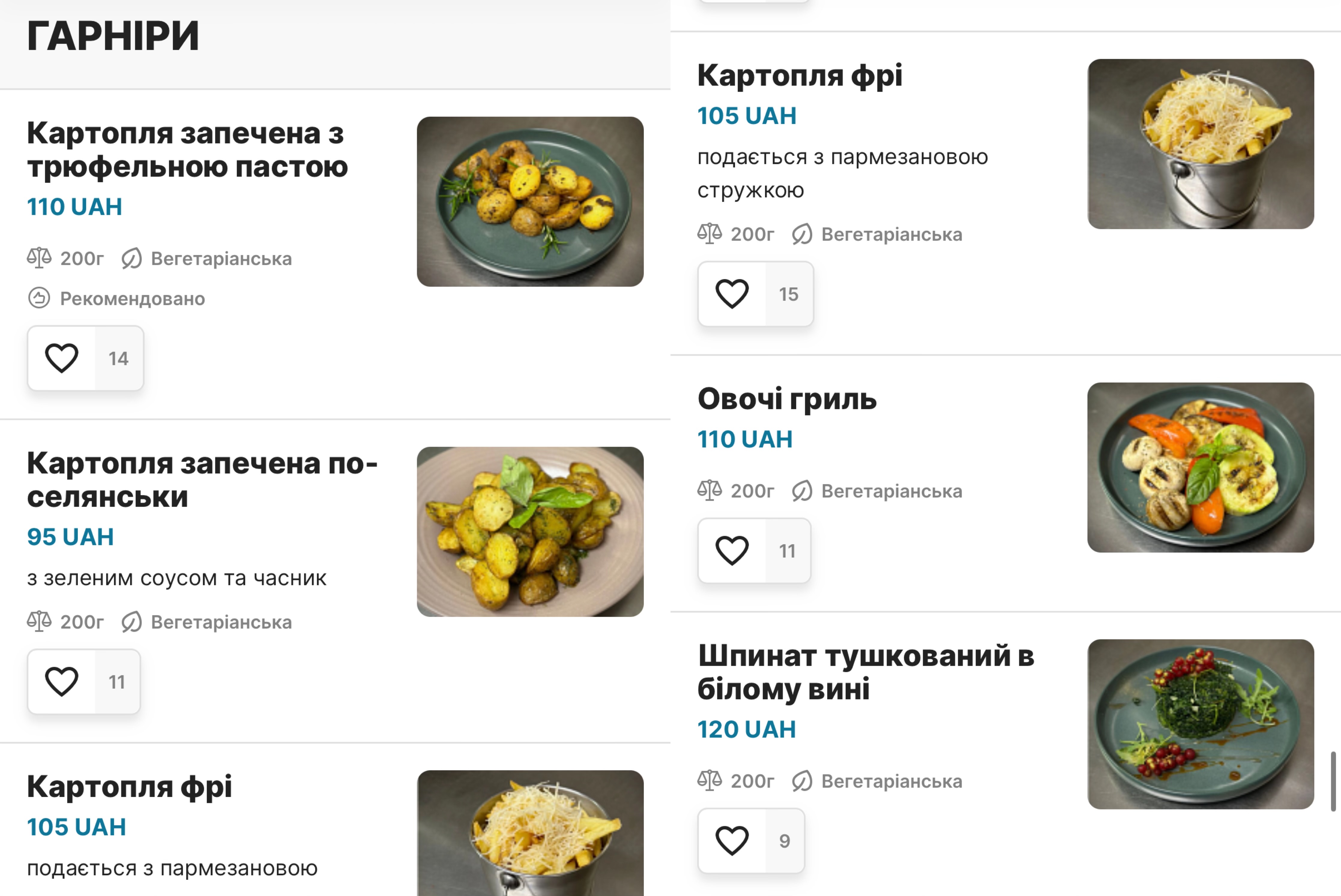 Fellner & Helmer - ресторація шляхетної кухні menu 10