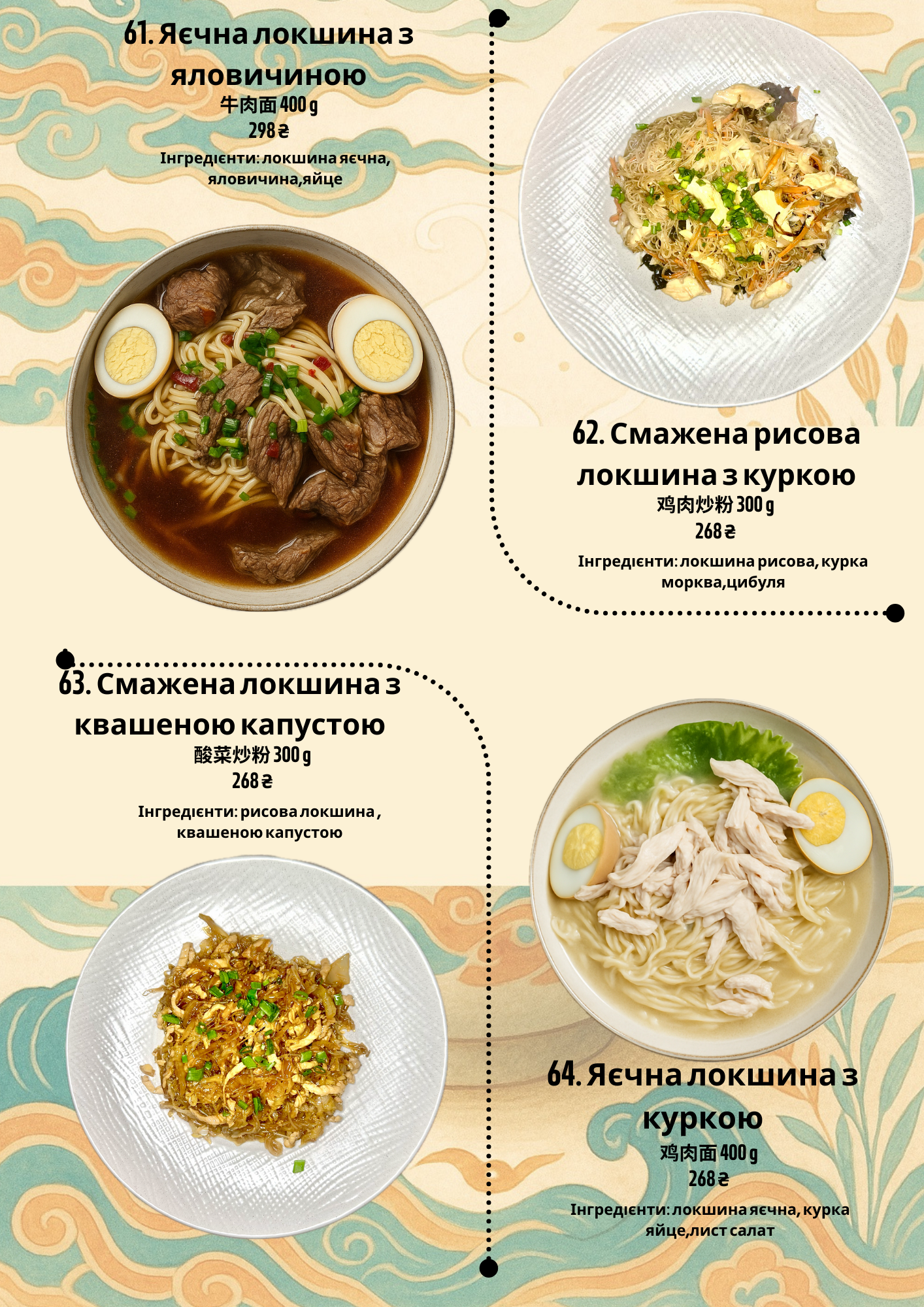 Kytaysʹka Kukhnya Panda menu 4