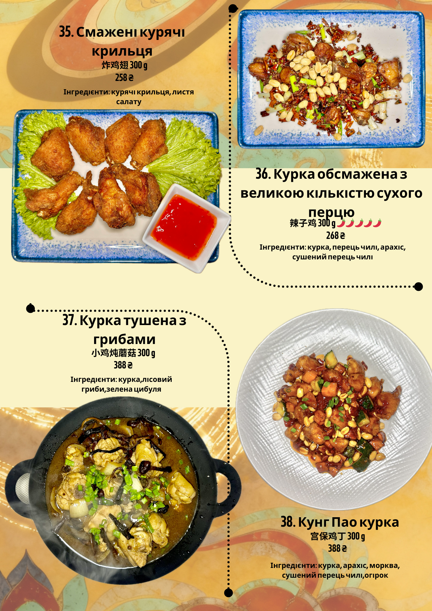 Kytaysʹka Kukhnya Panda menu 8