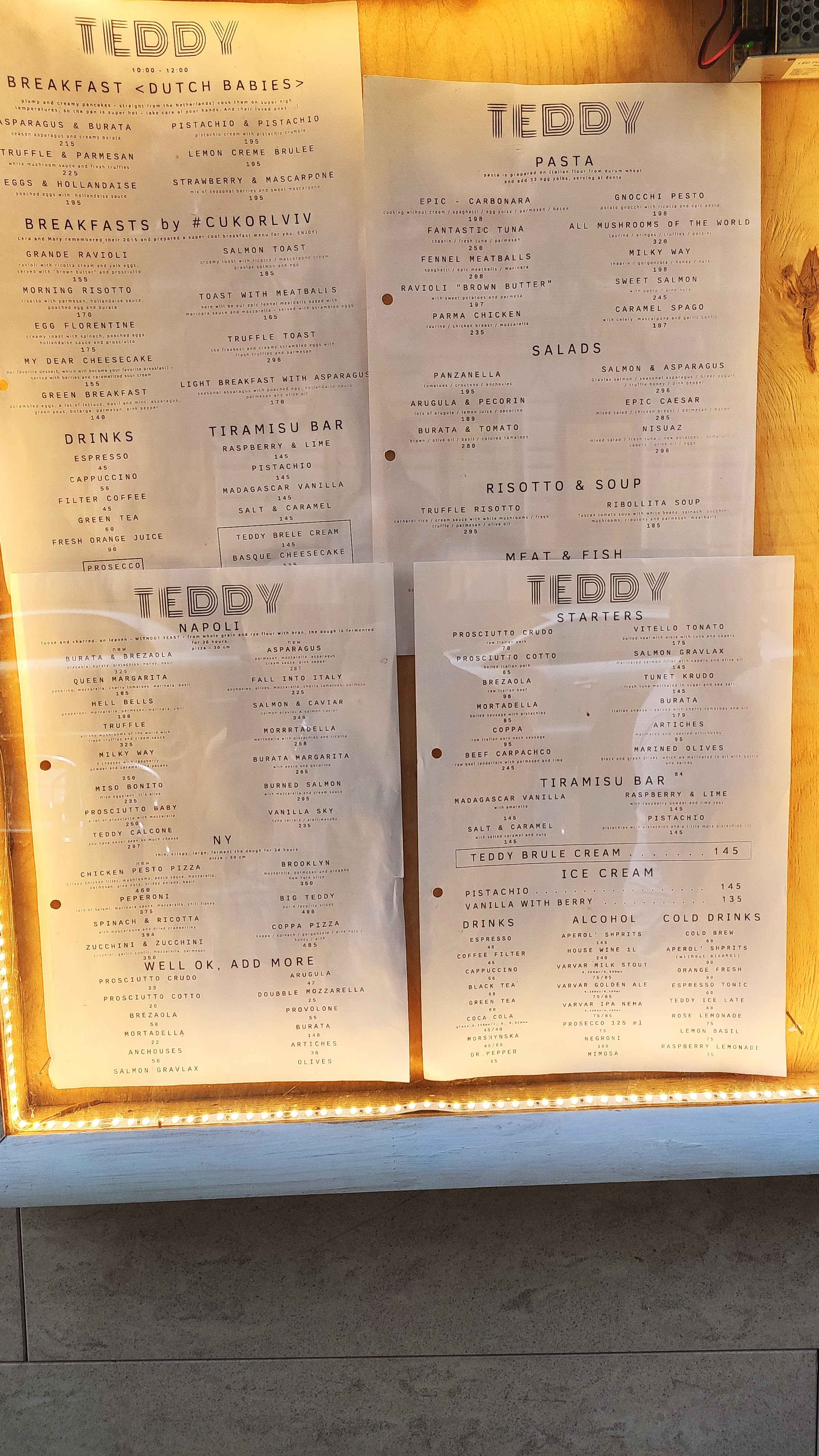 Тедді/Teddy Restaurant menu 6