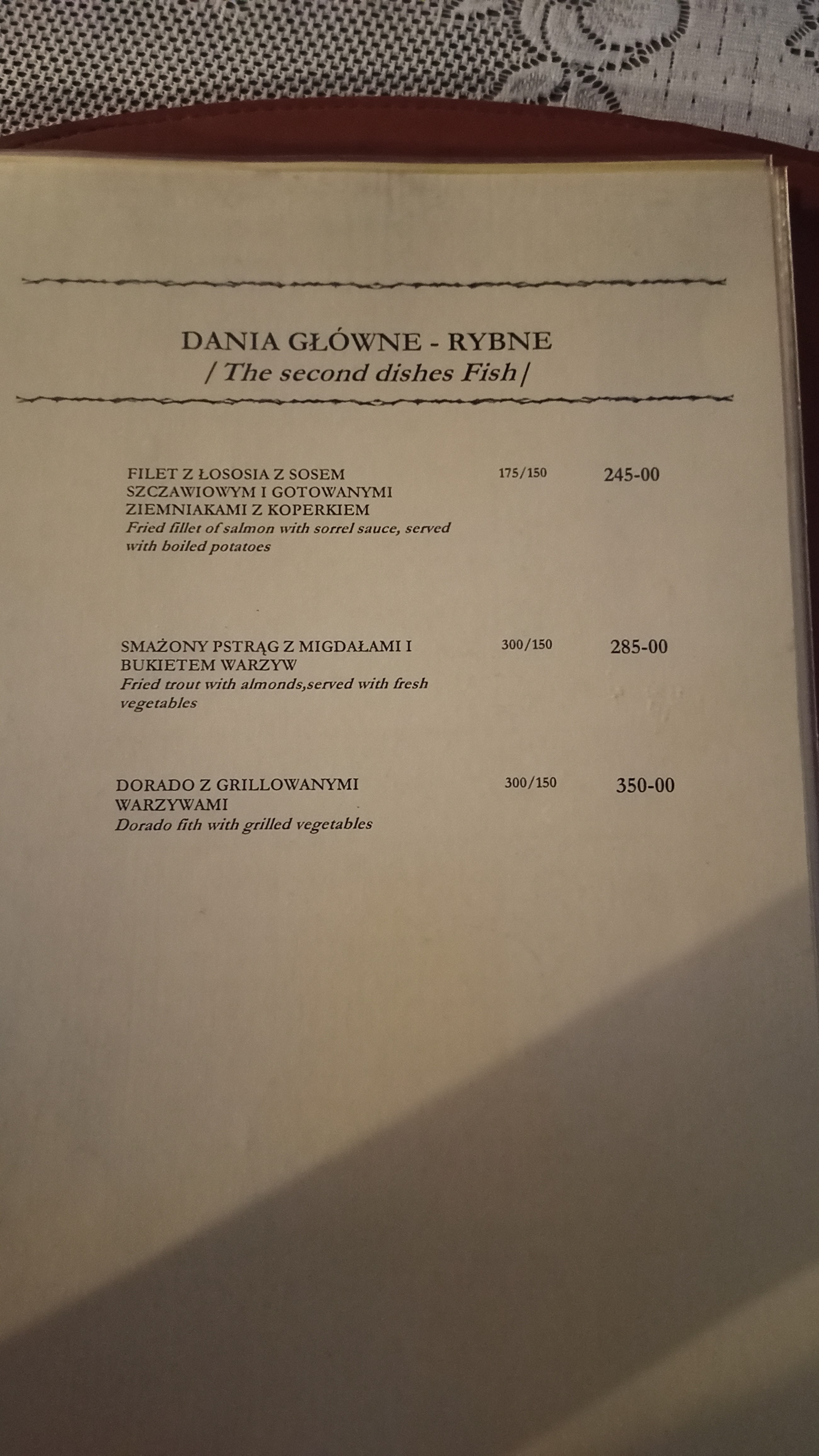 Kupol menu 4