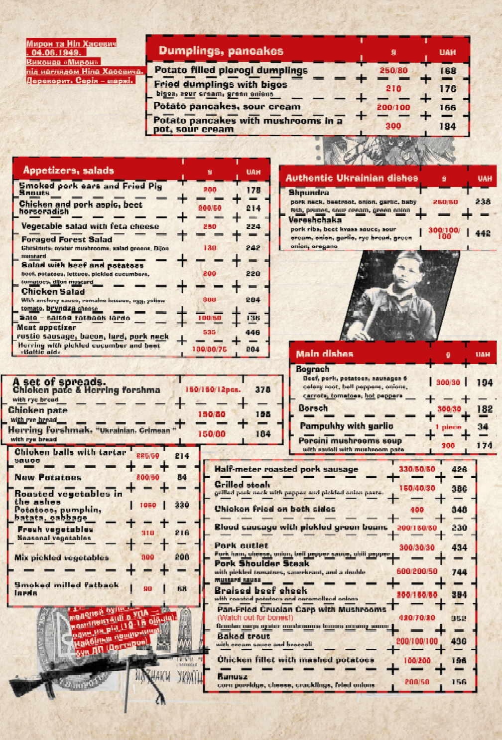 Kryivka menu 4
