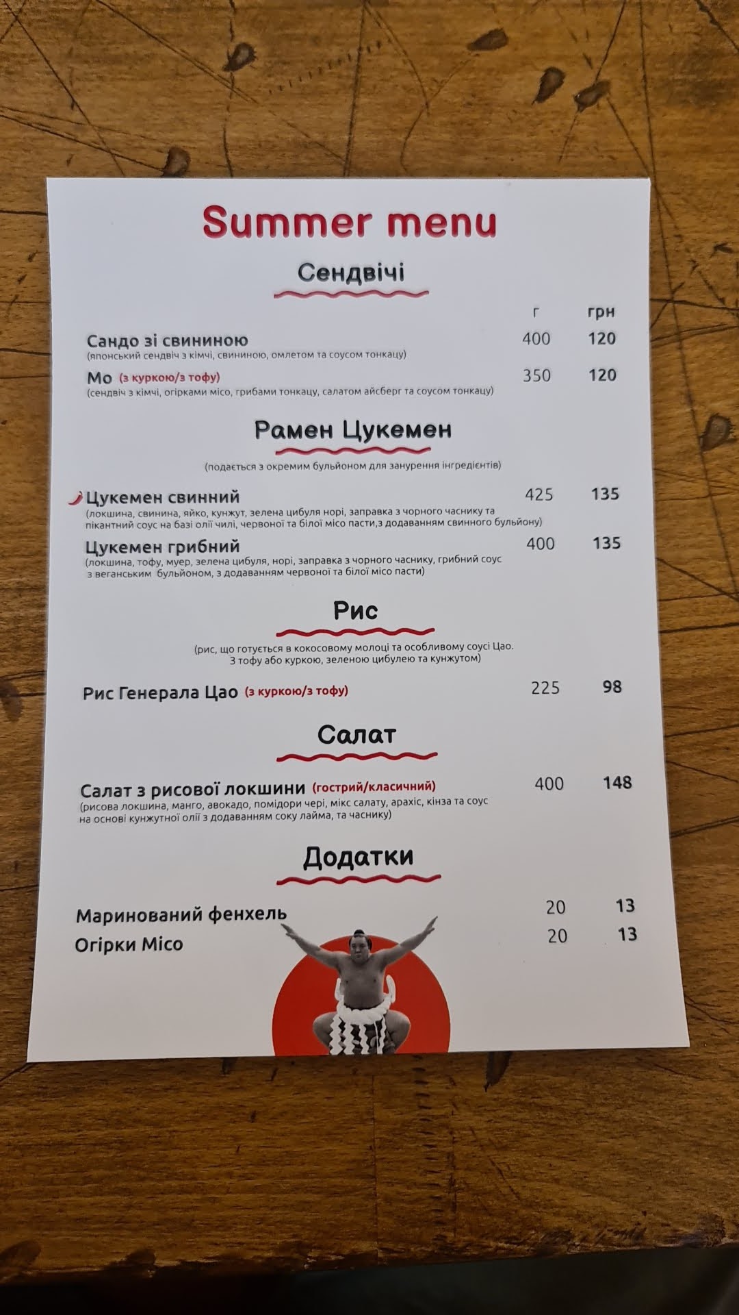 RAMEN MO menu 10