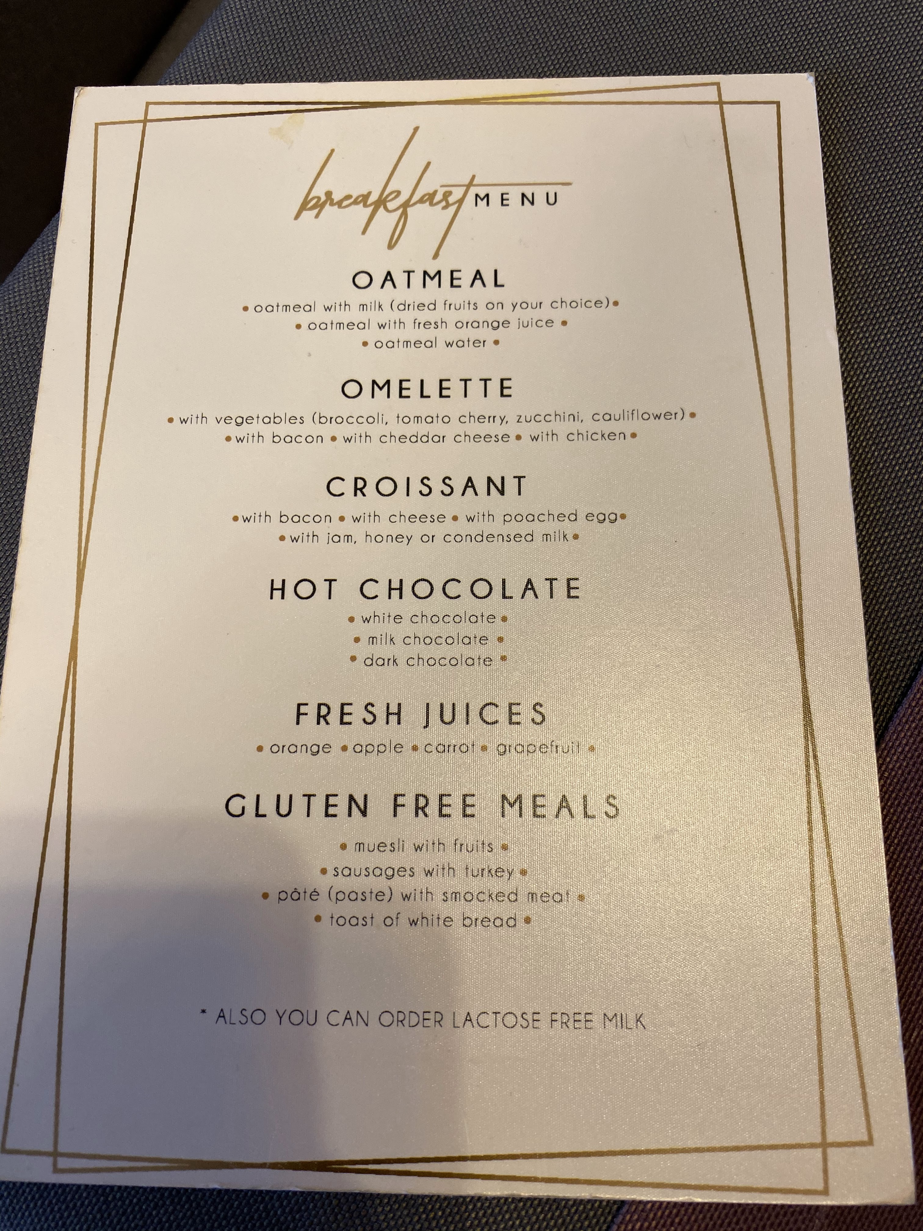 Flyashka Klyayna menu 10