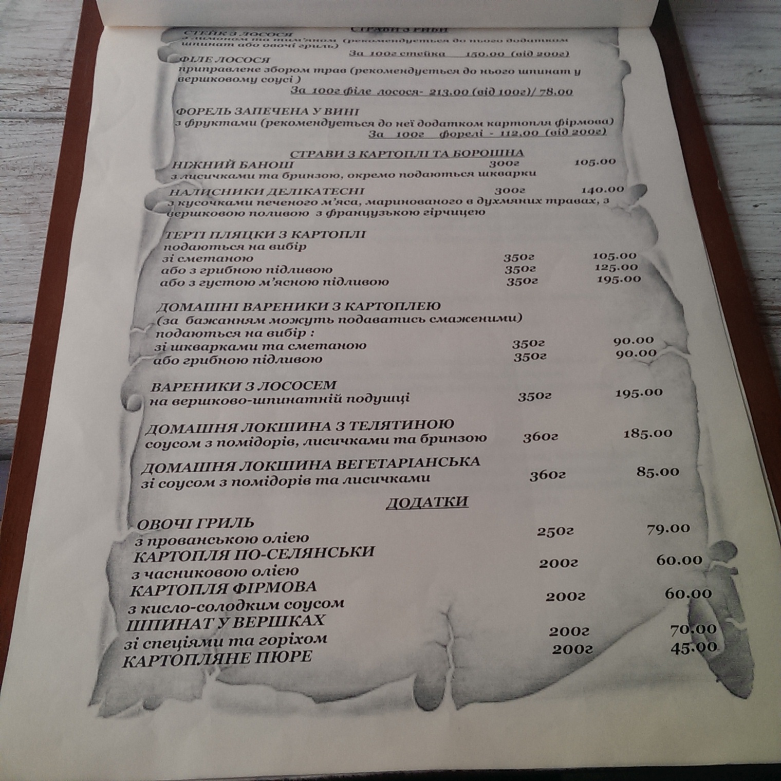 Medivnya 1979 menu 8