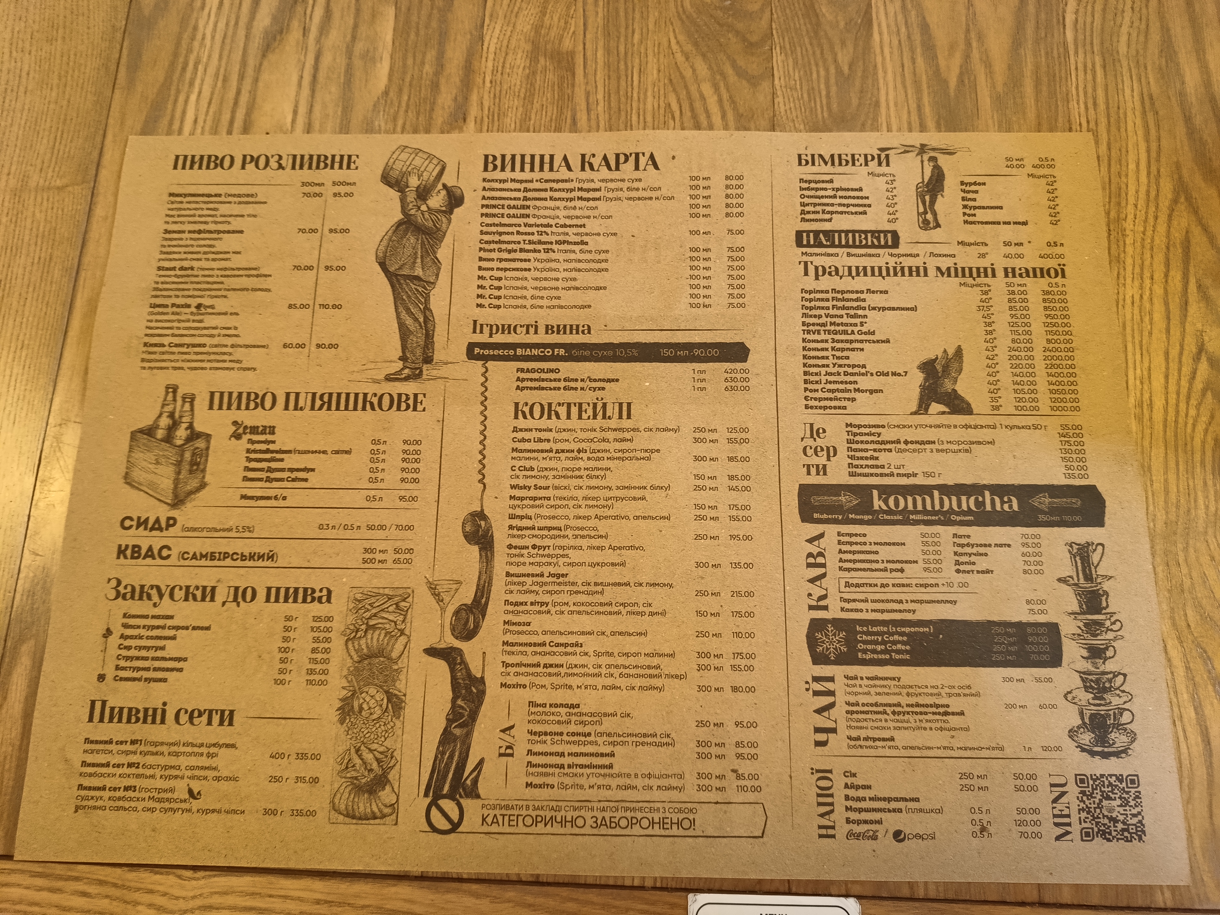 Cheburek menu 1