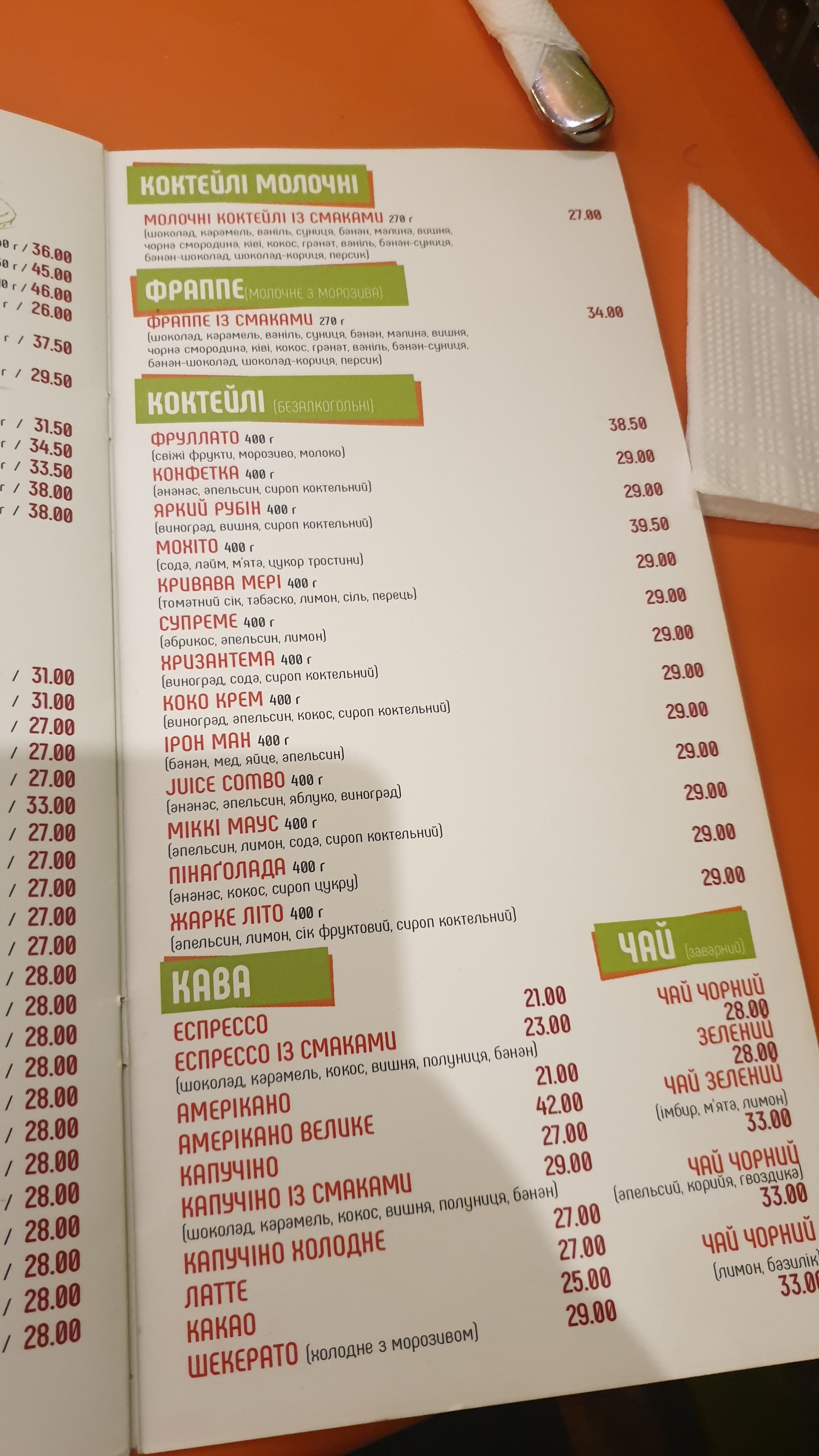 Pizzeria Sorrento menu 10