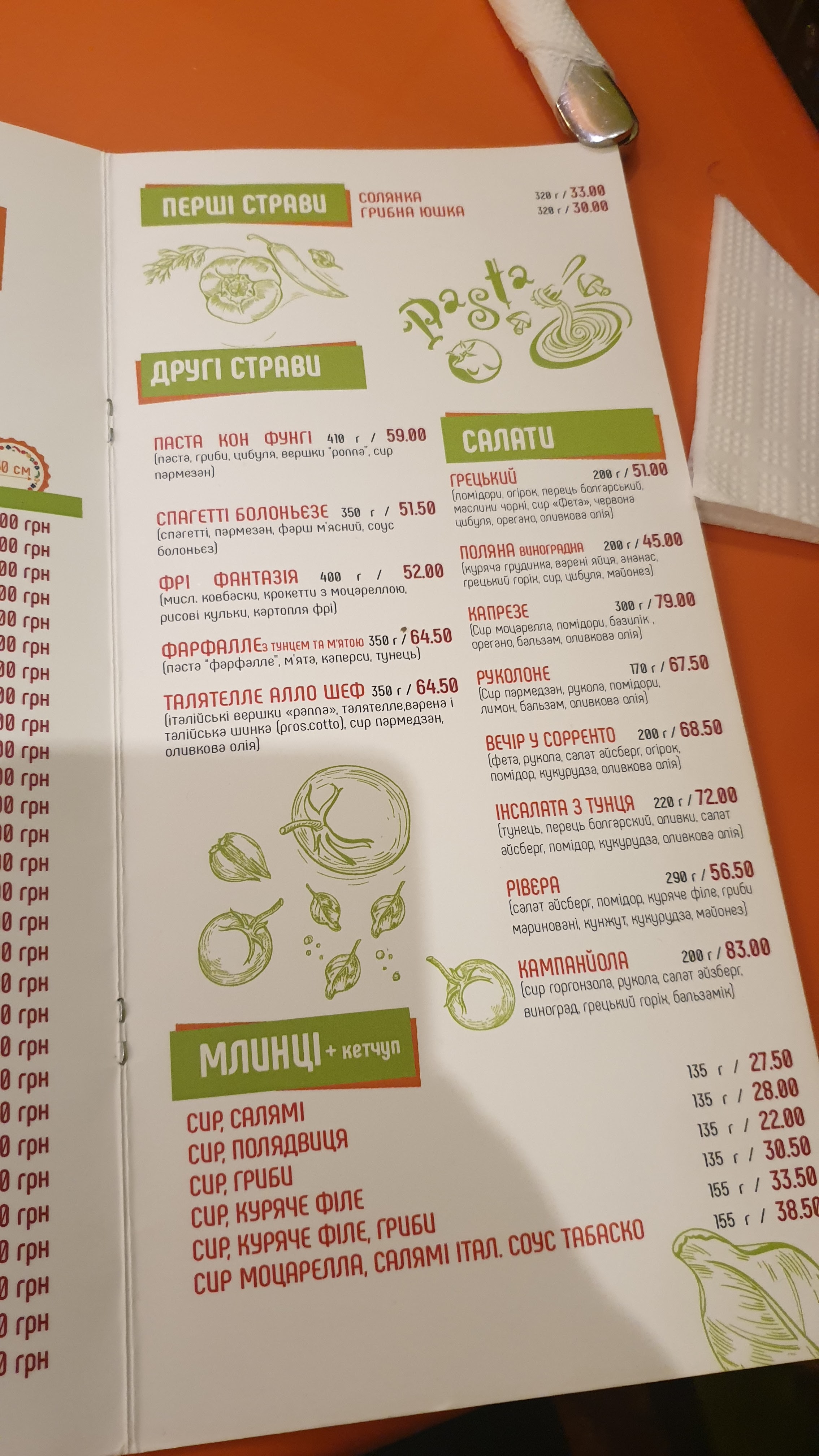 Pizzeria Sorrento menu 12