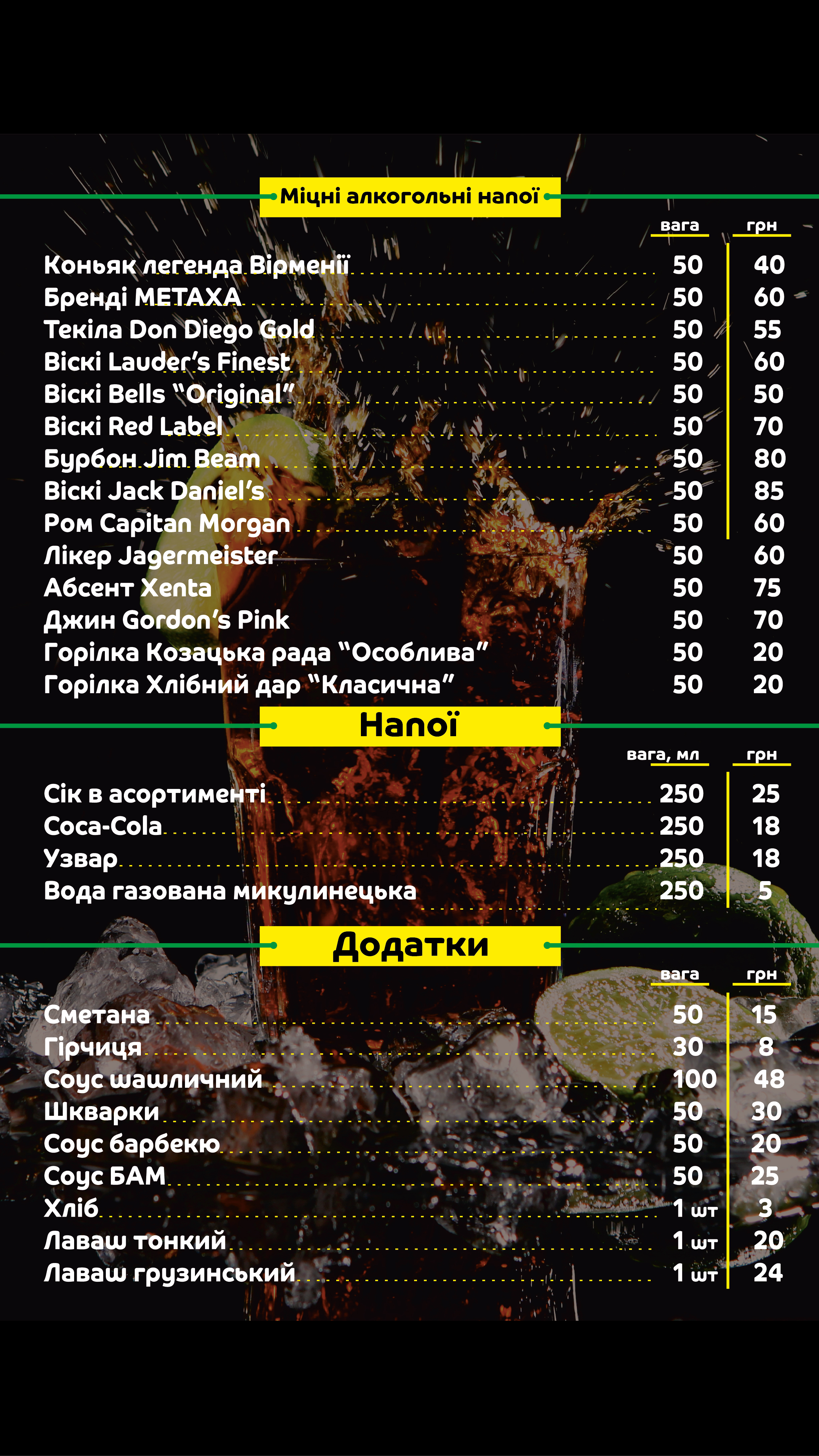 Hastro Pab "Vybahlyvyy Khlop" menu 6